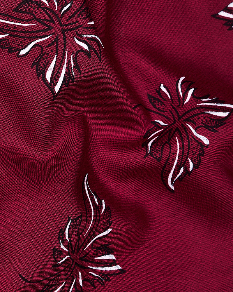 Tyrian Maroon Floral Printed Premium Tencel Kurta Shirt 9118-KS-38,9118-KS-H-38,9118-KS-39,9118-KS-H-39,9118-KS-40,9118-KS-H-40,9118-KS-42,9118-KS-H-42,9118-KS-44,9118-KS-H-44,9118-KS-46,9118-KS-H-46,9118-KS-48,9118-KS-H-48,9118-KS-50,9118-KS-H-50,9118-KS-52,9118-KS-H-52