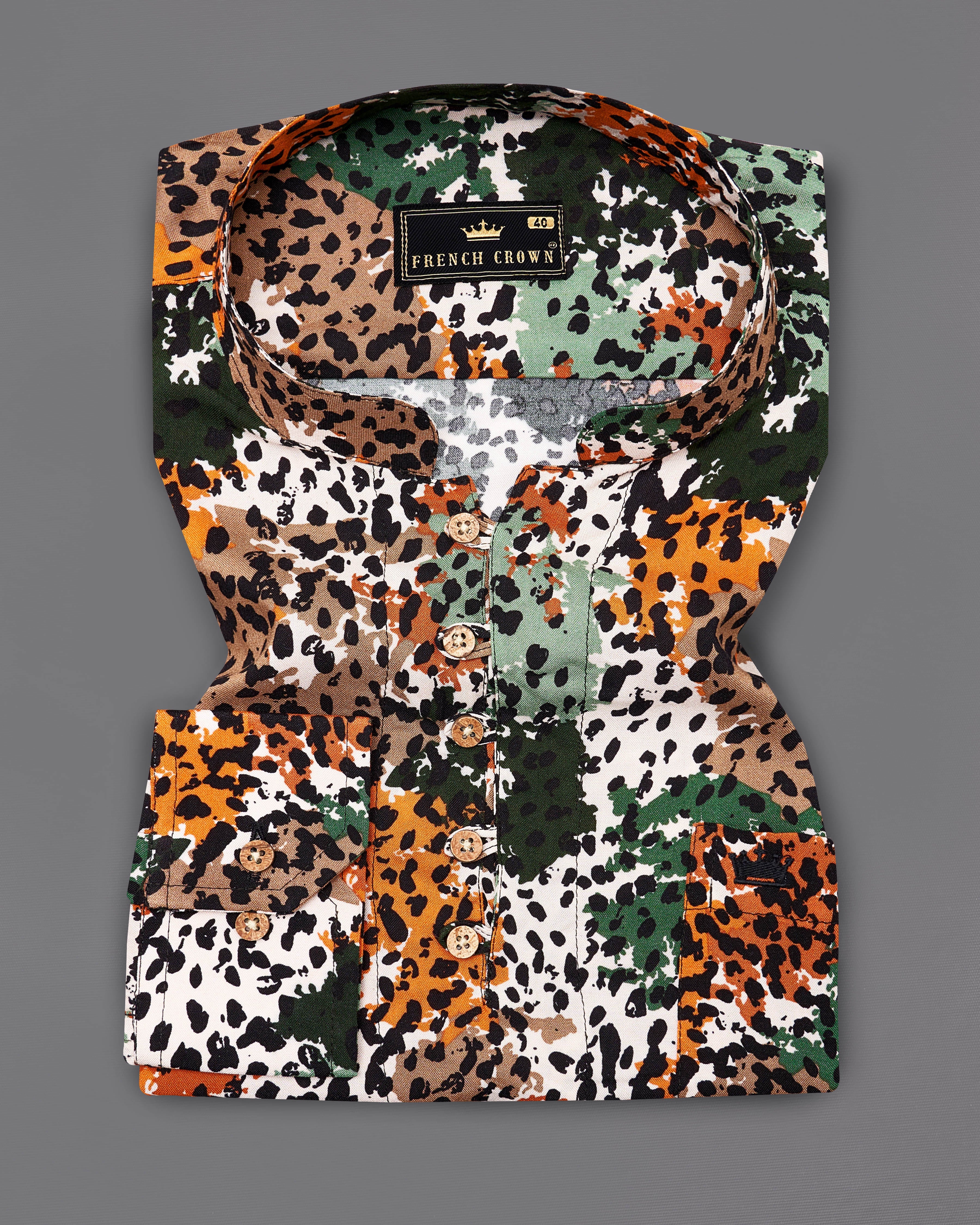 Merino Cream with Tahiti Orange Multicolour Tiger Stripes Premium Tencel Kurta Shirt 9153-KS-38,9153-KS-H-38,9153-KS-39,9153-KS-H-39,9153-KS-40,9153-KS-H-40,9153-KS-42,9153-KS-H-42,9153-KS-44,9153-KS-H-44,9153-KS-46,9153-KS-H-46,9153-KS-48,9153-KS-H-48,9153-KS-50,9153-KS-H-50,9153-KS-52,9153-KS-H-52