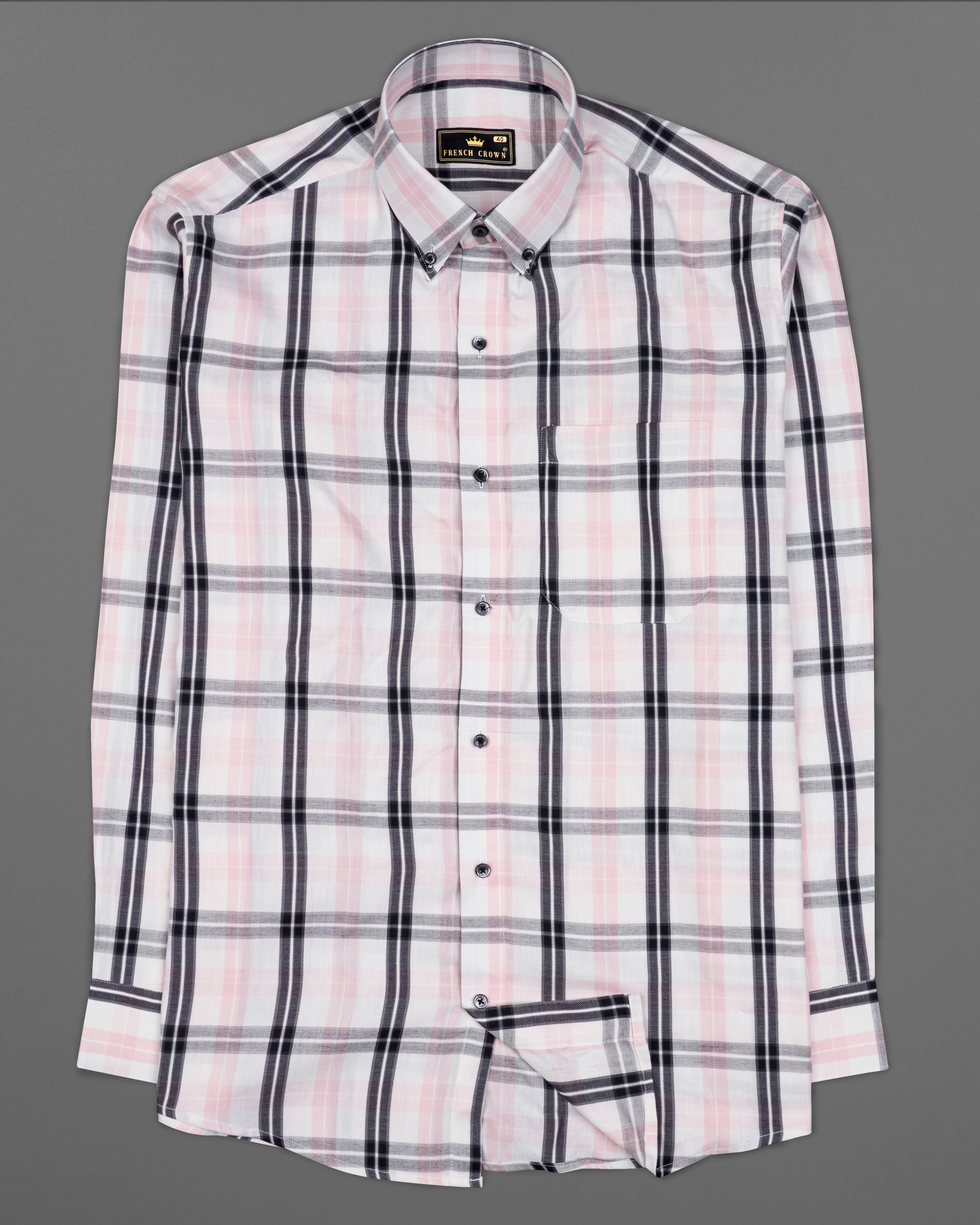 Bright White with Pinocchio Pink and Black Twill Paid Premium Cotton Shirt 9165-BD-BLK-38,9165-BD-BLK-H-38,9165-BD-BLK-39,9165-BD-BLK-H-39,9165-BD-BLK-40,9165-BD-BLK-H-40,9165-BD-BLK-42,9165-BD-BLK-H-42,9165-BD-BLK-44,9165-BD-BLK-H-44,9165-BD-BLK-46,9165-BD-BLK-H-46,9165-BD-BLK-48,9165-BD-BLK-H-48,9165-BD-BLK-50,9165-BD-BLK-H-50,9165-BD-BLK-52,9165-BD-BLK-H-52