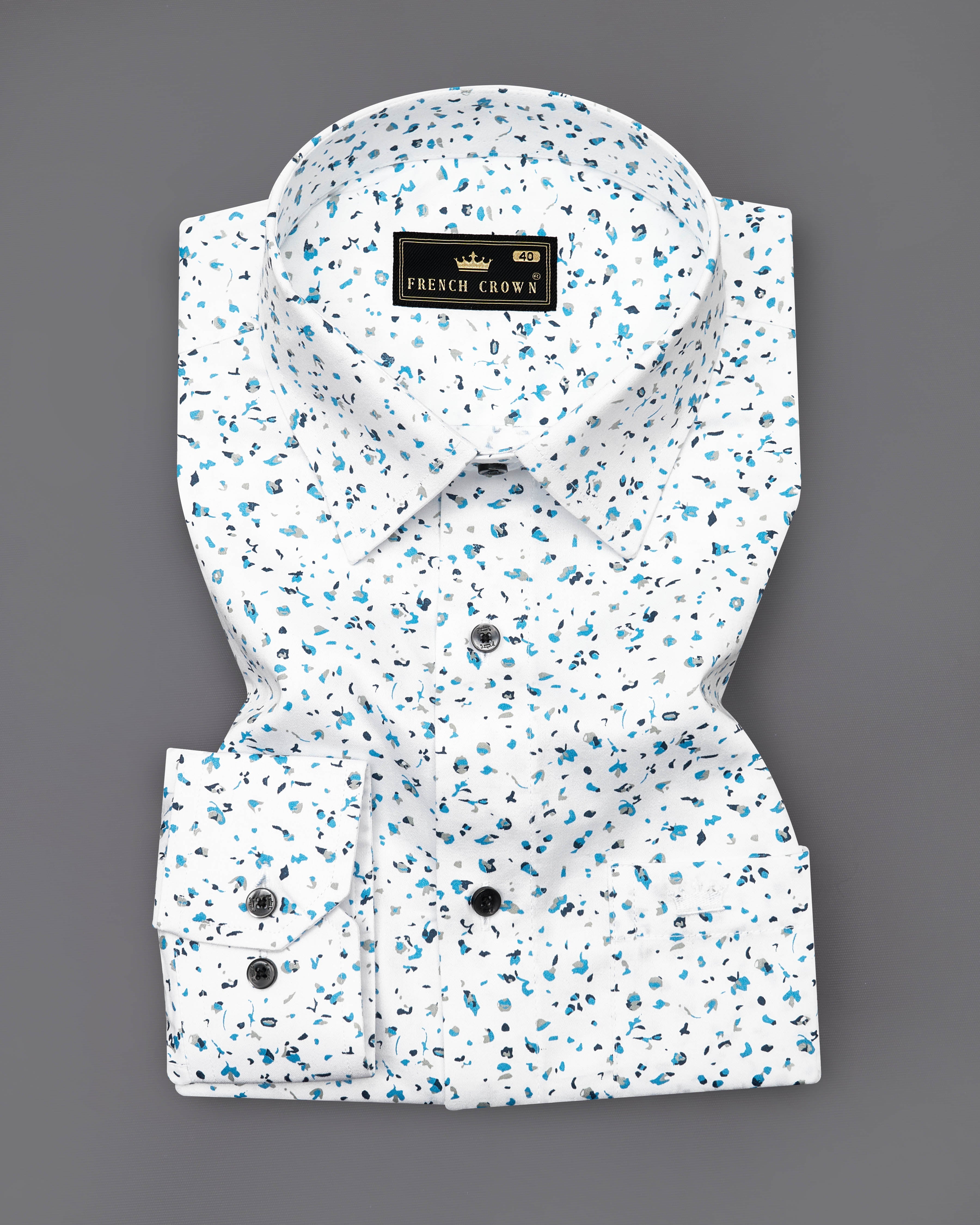 Bright White Printed Super Soft Premium Cotton Shirt 9177-BLK-38,9177-BLK-H-38,9177-BLK-39,9177-BLK-H-39,9177-BLK-40,9177-BLK-H-40,9177-BLK-42,9177-BLK-H-42,9177-BLK-44,9177-BLK-H-44,9177-BLK-46,9177-BLK-H-46,9177-BLK-48,9177-BLK-H-48,9177-BLK-50,9177-BLK-H-50,9177-BLK-52,9177-BLK-H-52