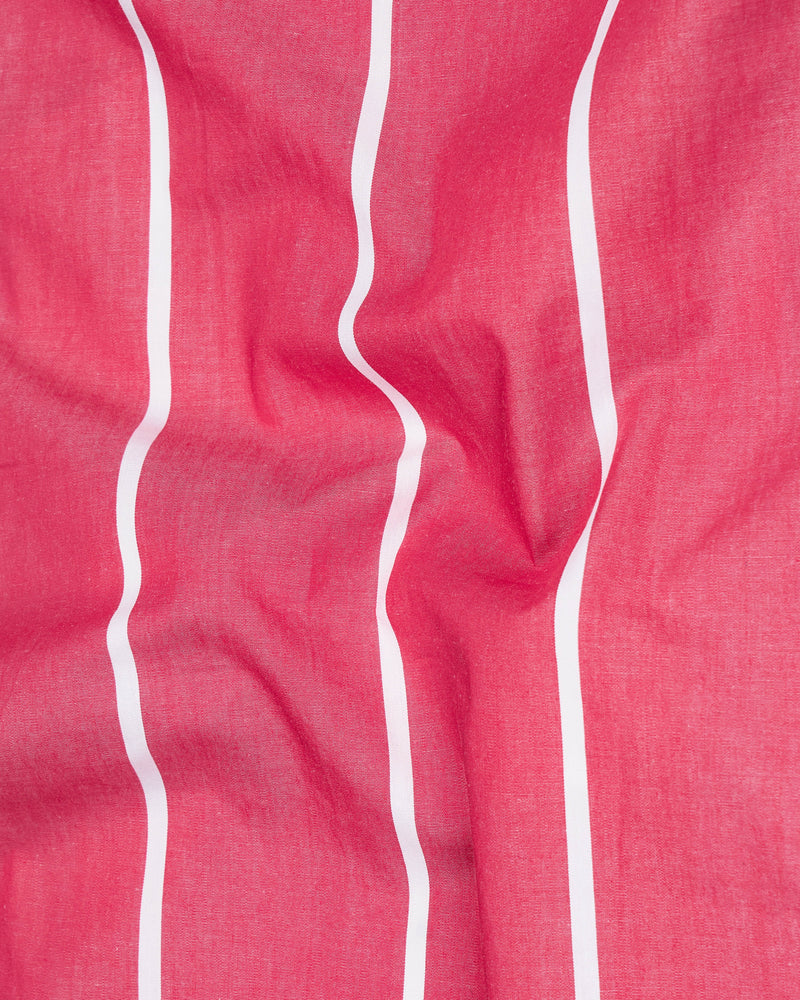 Cabaret Red Striped Premium Cotton Shirt 9217-38,9217-H-38,9217-39,9217-H-39,9217-40,9217-H-40,9217-42,9217-H-42,9217-44,9217-H-44,9217-46,9217-H-46,9217-48,9217-H-48,9217-50,9217-H-50,9217-52,9217-H-52