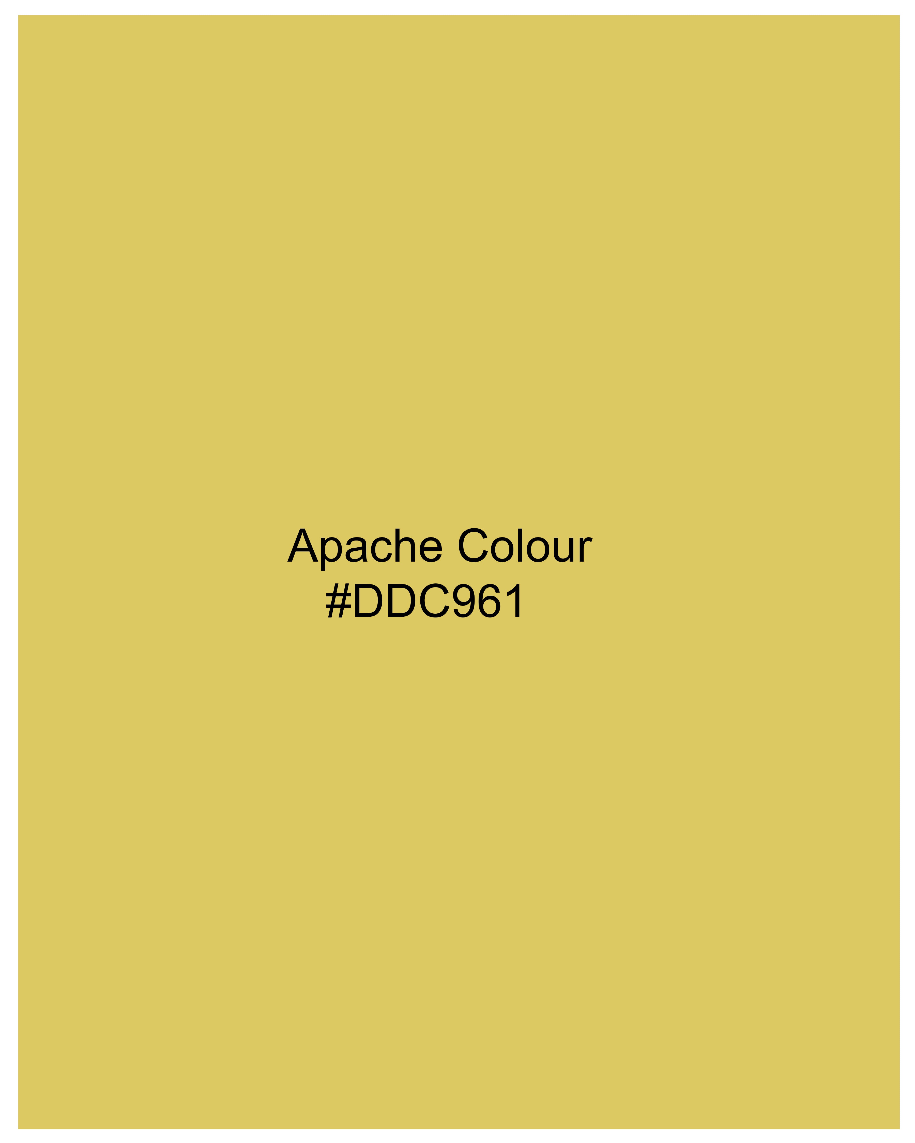 Apache Yellow Super Soft Designer Shirt 9272-SS-P350-38,9144-OS-BD-H-39,9144-OS-BD-H-40,9144-OS-BD-H-42,9144-OS-BD-H-44,9144-OS-BD-H-46,9144-OS-BD-H-48,9144-OS-BD-H-50,8912-WOC-P339-H-52
