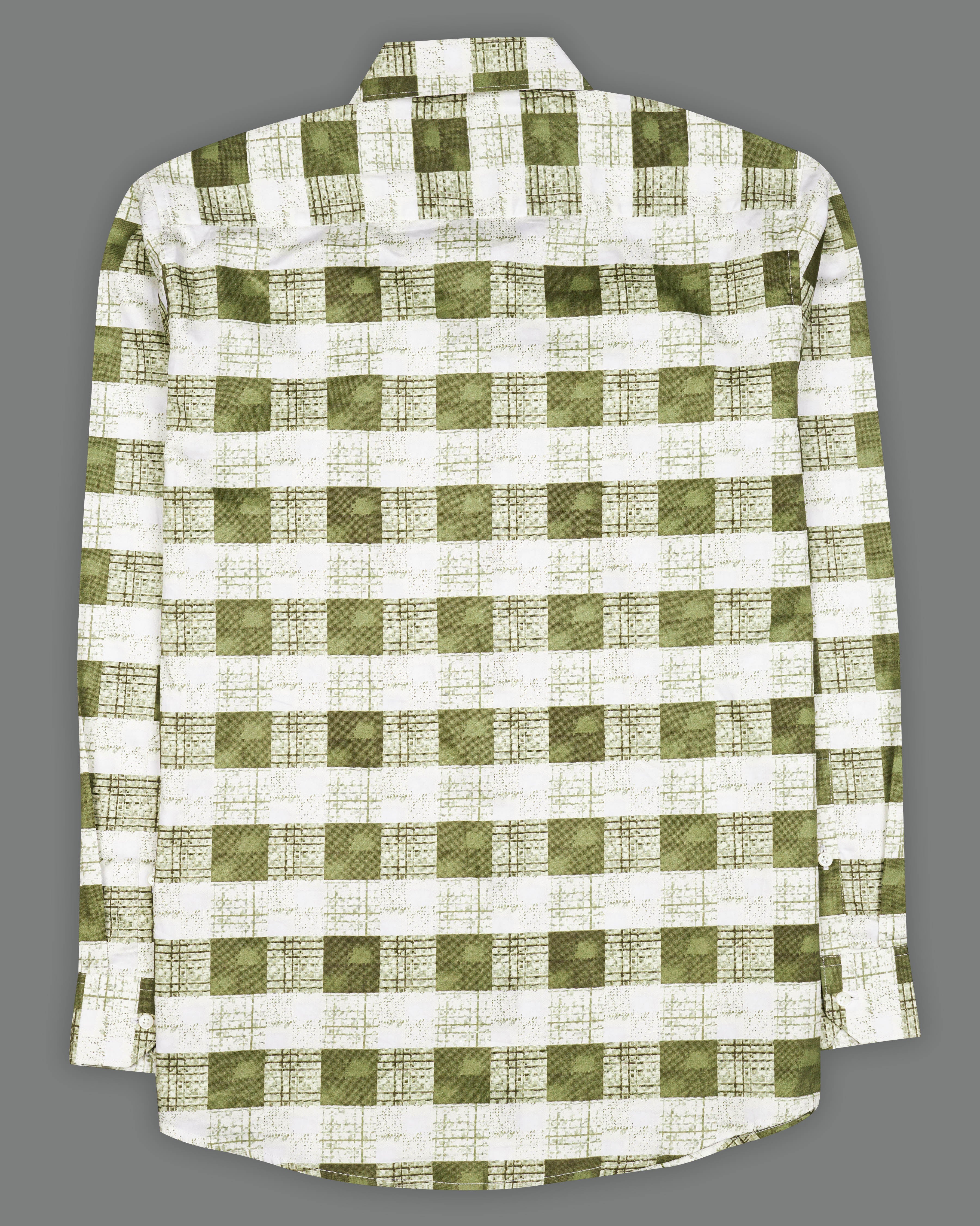 Porcelain Cream with Moccasin Green Super Soft Premium Cotton Shirt 9346-38, 9346-H-38, 9346-39, 9346-H-39, 9346-40, 9346-H-40, 9346-42, 9346-H-42, 9346-44, 9346-H-44, 9346-46, 9346-H-46, 9346-48, 9346-H-48, 9346-50, 9346-H-50, 9346-52, 9346-H-52