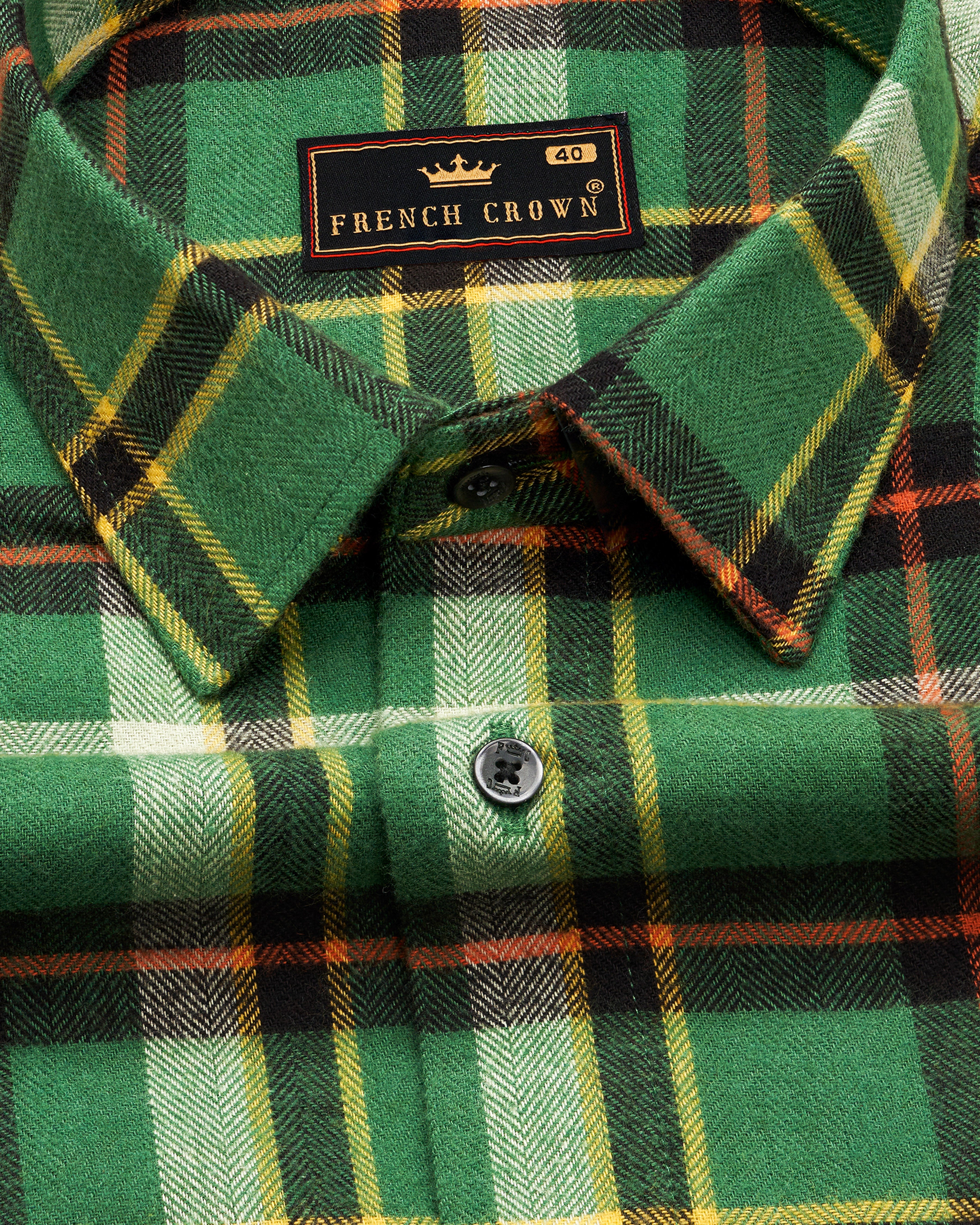 Killarney Green Plaid Flannel Shirt 9374-BLK-38, 9374-BLK-H-38, 9374-BLK-39, 9374-BLK-H-39, 9374-BLK-40, 9374-BLK-H-40, 9374-BLK-42, 9374-BLK-H-42, 9374-BLK-44, 9374-BLK-H-44, 9374-BLK-46, 9374-BLK-H-46, 9374-BLK-48, 9374-BLK-H-48, 9374-BLK-50, 9374-BLK-H-50, 9374-BLK-52, 9374-BLK-H-52