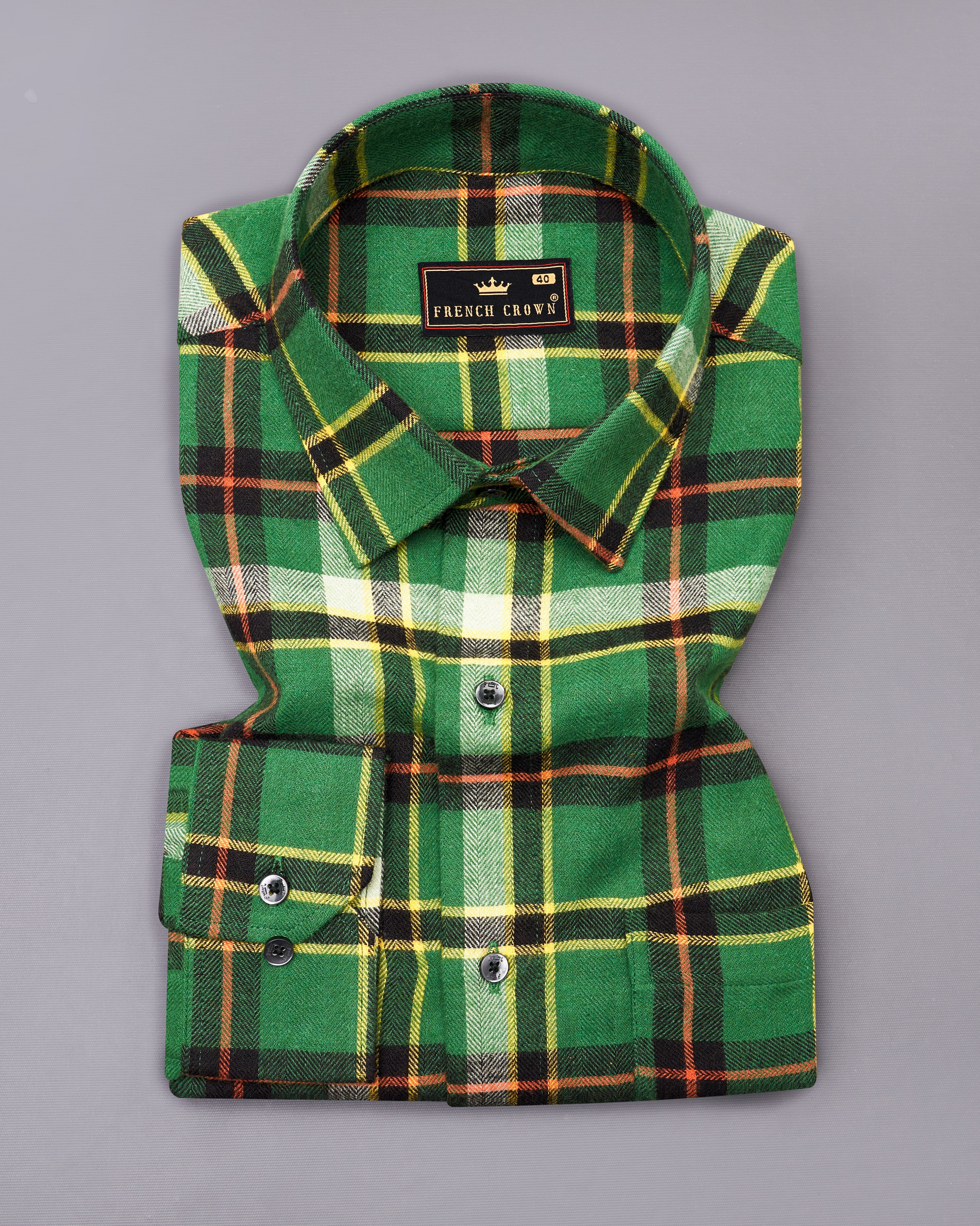 Killarney Green Plaid Flannel Shirt 9374-BLK-38, 9374-BLK-H-38, 9374-BLK-39, 9374-BLK-H-39, 9374-BLK-40, 9374-BLK-H-40, 9374-BLK-42, 9374-BLK-H-42, 9374-BLK-44, 9374-BLK-H-44, 9374-BLK-46, 9374-BLK-H-46, 9374-BLK-48, 9374-BLK-H-48, 9374-BLK-50, 9374-BLK-H-50, 9374-BLK-52, 9374-BLK-H-52