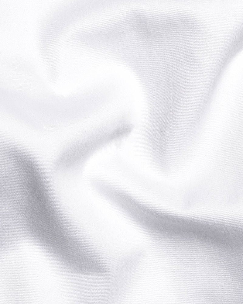 Bright White Birds Digital Printed Super Soft Premium Cotton Shirt