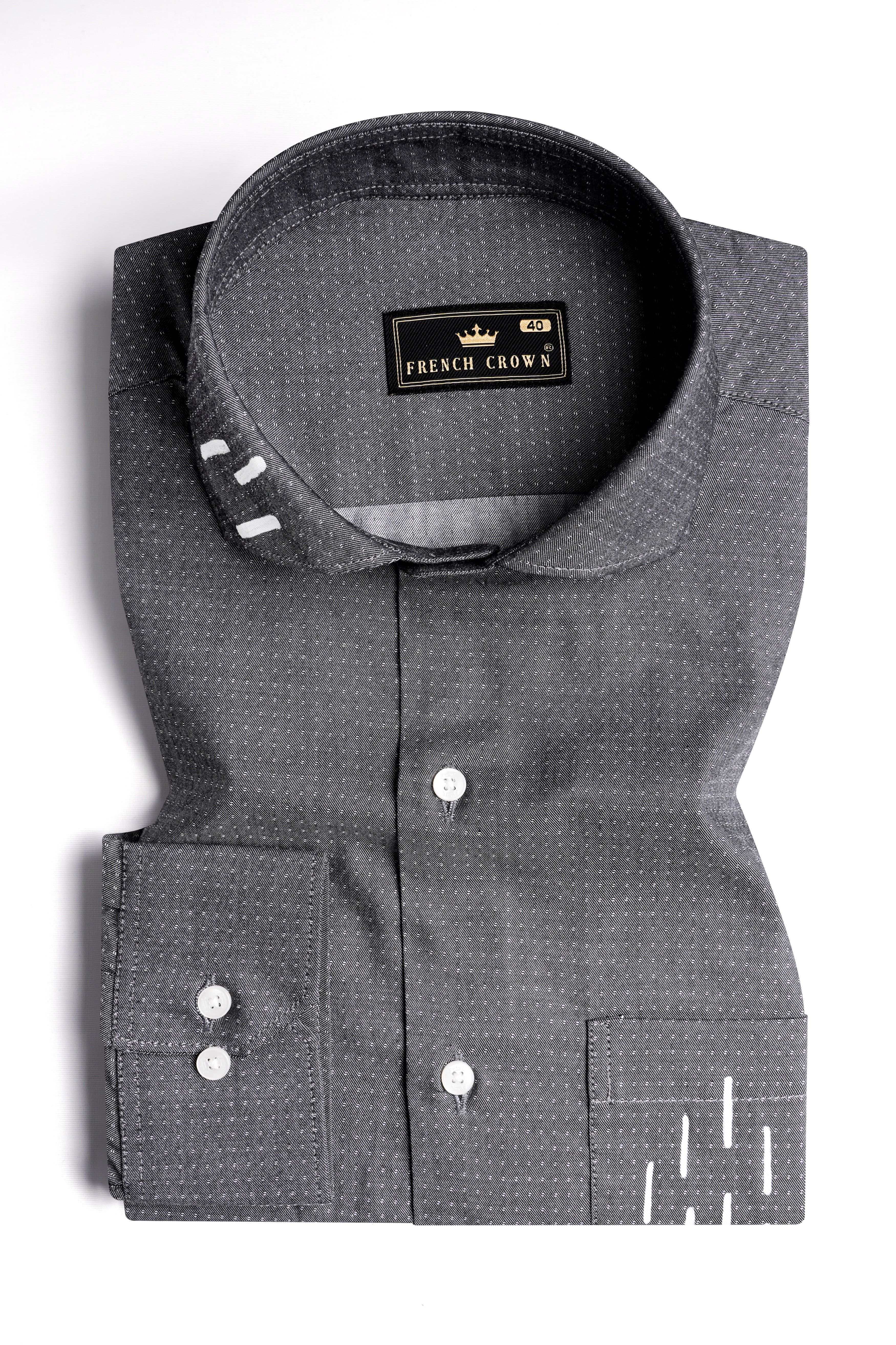 Gravel Gray Hand Painted Twill Premium Cotton Designer Shirt 9435-CA-ART-38, 9435-CA-ART-H-38, 9435-CA-ART-39, 9435-CA-ART-H-39, 9435-CA-ART-40, 9435-CA-ART-H-40, 9435-CA-ART-42, 9435-CA-ART-H-42, 9435-CA-ART-44, 9435-CA-ART-H-44, 9435-CA-ART-46, 9435-CA-ART-H-46, 9435-CA-ART-48, 9435-CA-ART-H-48, 9435-CA-ART-50, 9435-CA-ART-H-50, 9435-CA-ART-52, 9435-CA-ART-H-52