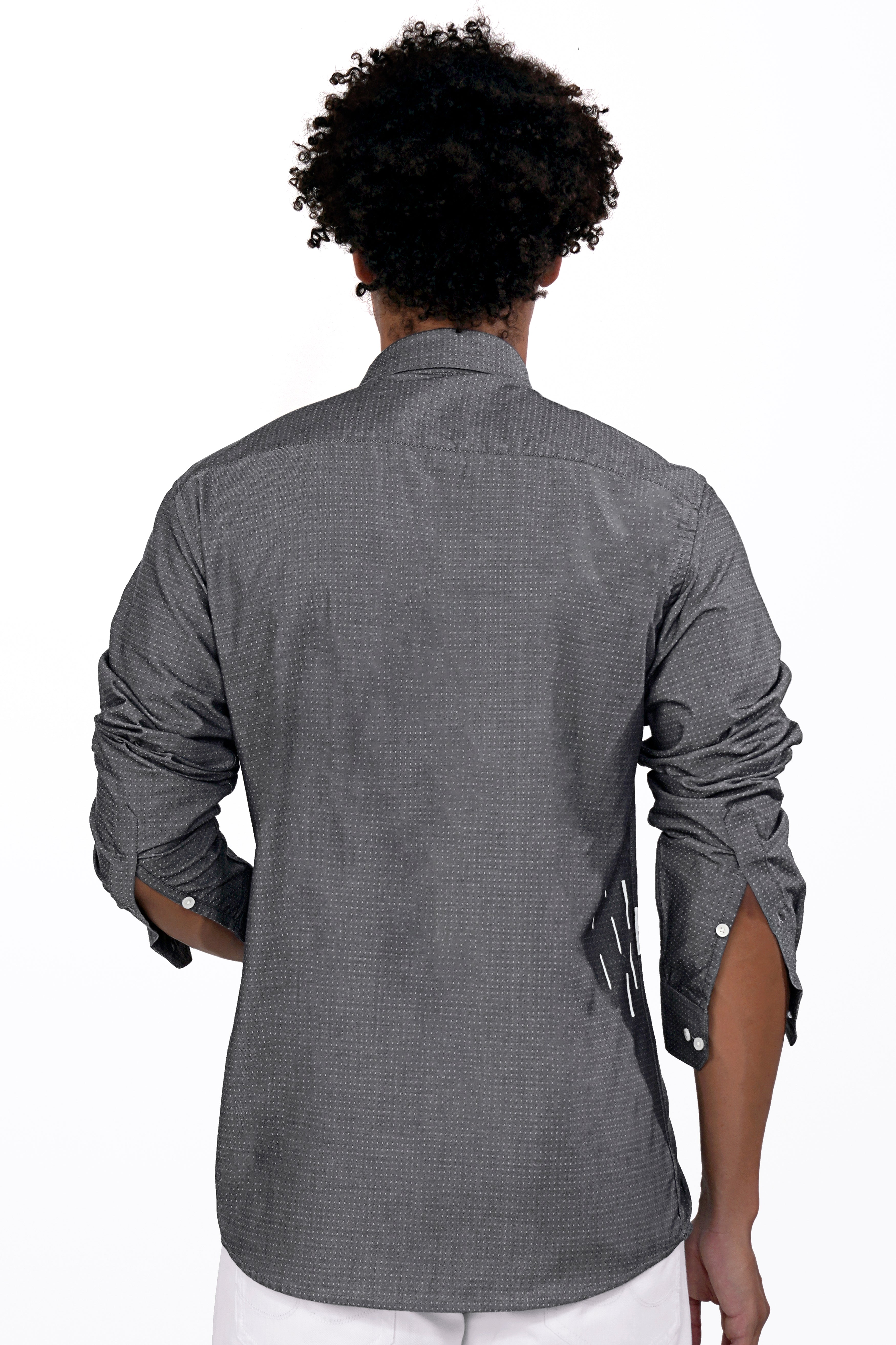 Gravel Gray Hand Painted Twill Premium Cotton Designer Shirt 9435-CA-ART-38, 9435-CA-ART-H-38, 9435-CA-ART-39, 9435-CA-ART-H-39, 9435-CA-ART-40, 9435-CA-ART-H-40, 9435-CA-ART-42, 9435-CA-ART-H-42, 9435-CA-ART-44, 9435-CA-ART-H-44, 9435-CA-ART-46, 9435-CA-ART-H-46, 9435-CA-ART-48, 9435-CA-ART-H-48, 9435-CA-ART-50, 9435-CA-ART-H-50, 9435-CA-ART-52, 9435-CA-ART-H-52