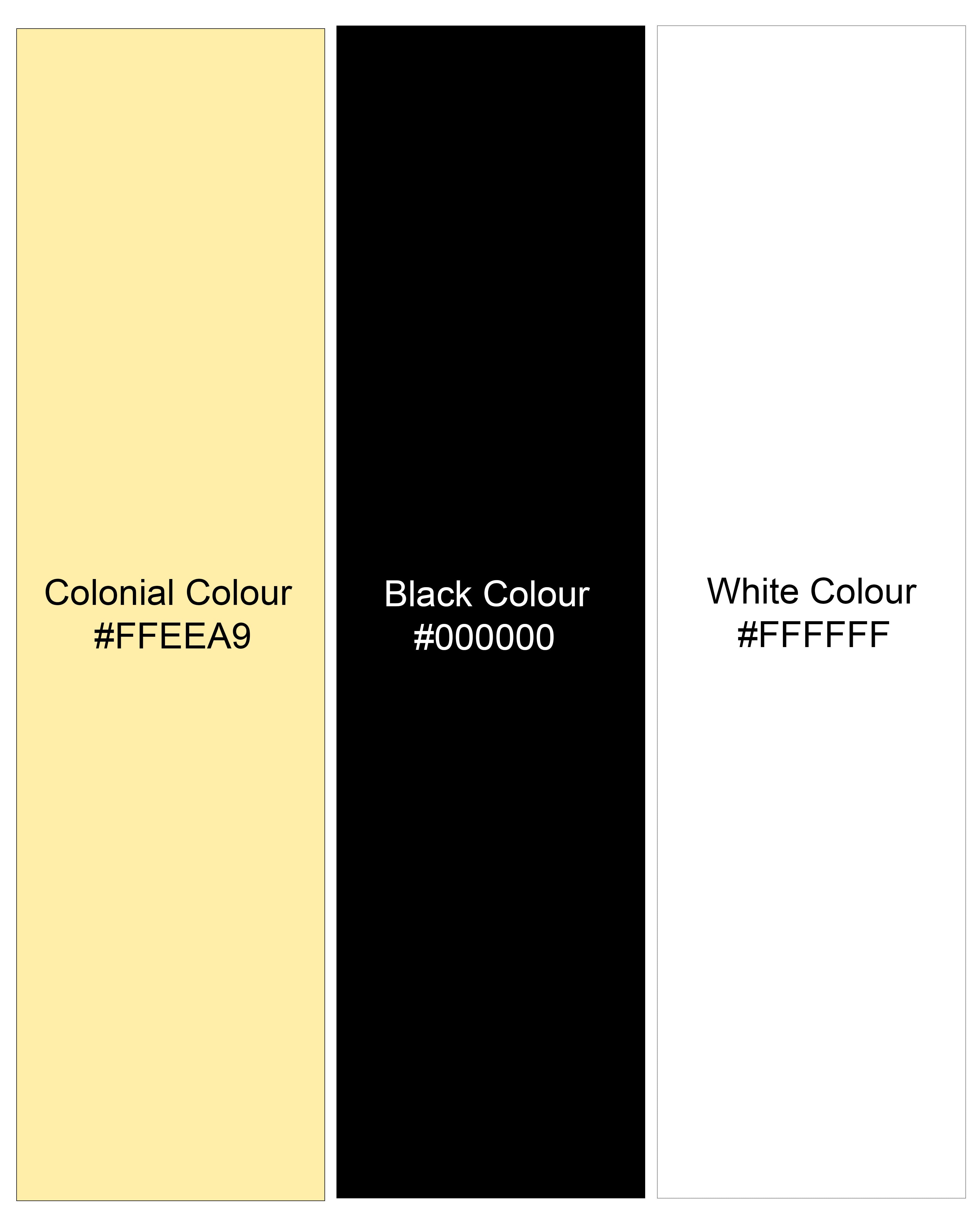 Colonial Yellow with Polka Dotted Half Sleeved Premium Tencel Shirt 9512-CC-BLK-SS-38, 9512-CC-BLK-SS-H-38, 9512-CC-BLK-SS-39, 9512-CC-BLK-SS-H-39, 9512-CC-BLK-SS-40, 9512-CC-BLK-SS-H-40, 9512-CC-BLK-SS-42, 9512-CC-BLK-SS-H-42, 9512-CC-BLK-SS-44, 9512-CC-BLK-SS-H-44, 9512-CC-BLK-SS-46, 9512-CC-BLK-SS-H-46, 9512-CC-BLK-SS-48, 9512-CC-BLK-SS-H-48, 9512-CC-BLK-SS-50, 9512-CC-BLK-SS-H-50, 9512-CC-BLK-SS-52, 9512-CC-BLK-SS-H-52