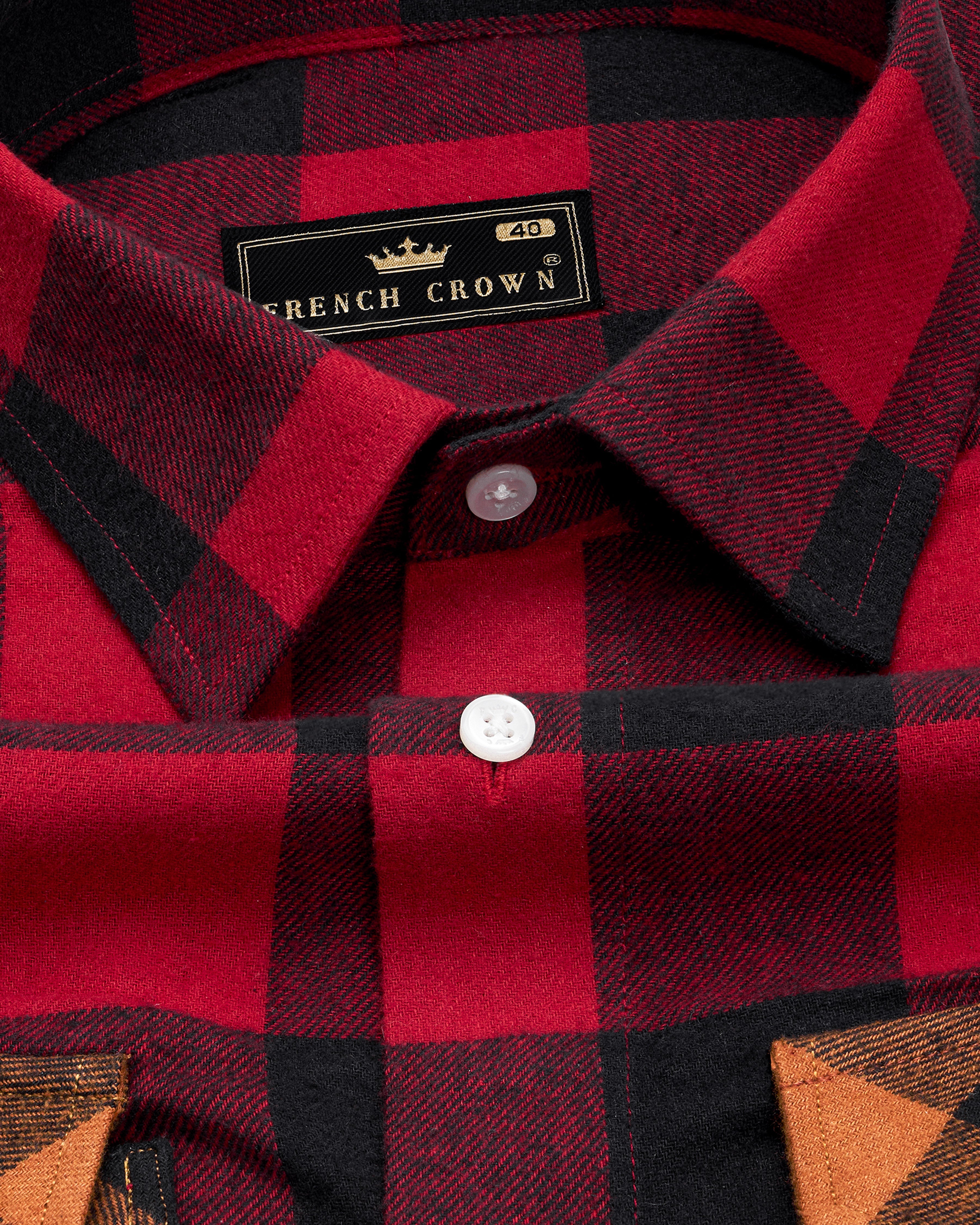 Shiraz Red and Black Checked Flannel Designer OverShirt 9600-OS-FP-38,9600-OS-FP-H-38,9600-OS-FP-39,9600-OS-FP-H-39,9600-OS-FP-40,9600-OS-FP-H-40,9600-OS-FP-42,9600-OS-FP-H-42,9600-OS-FP-44,9600-OS-FP-H-44,9600-OS-FP-46,9600-OS-FP-H-46,9600-OS-FP-48,9600-OS-FP-H-48,9600-OS-FP-50,9600-OS-FP-H-50,9600-OS-FP-52,9600-OS-FP-H-52