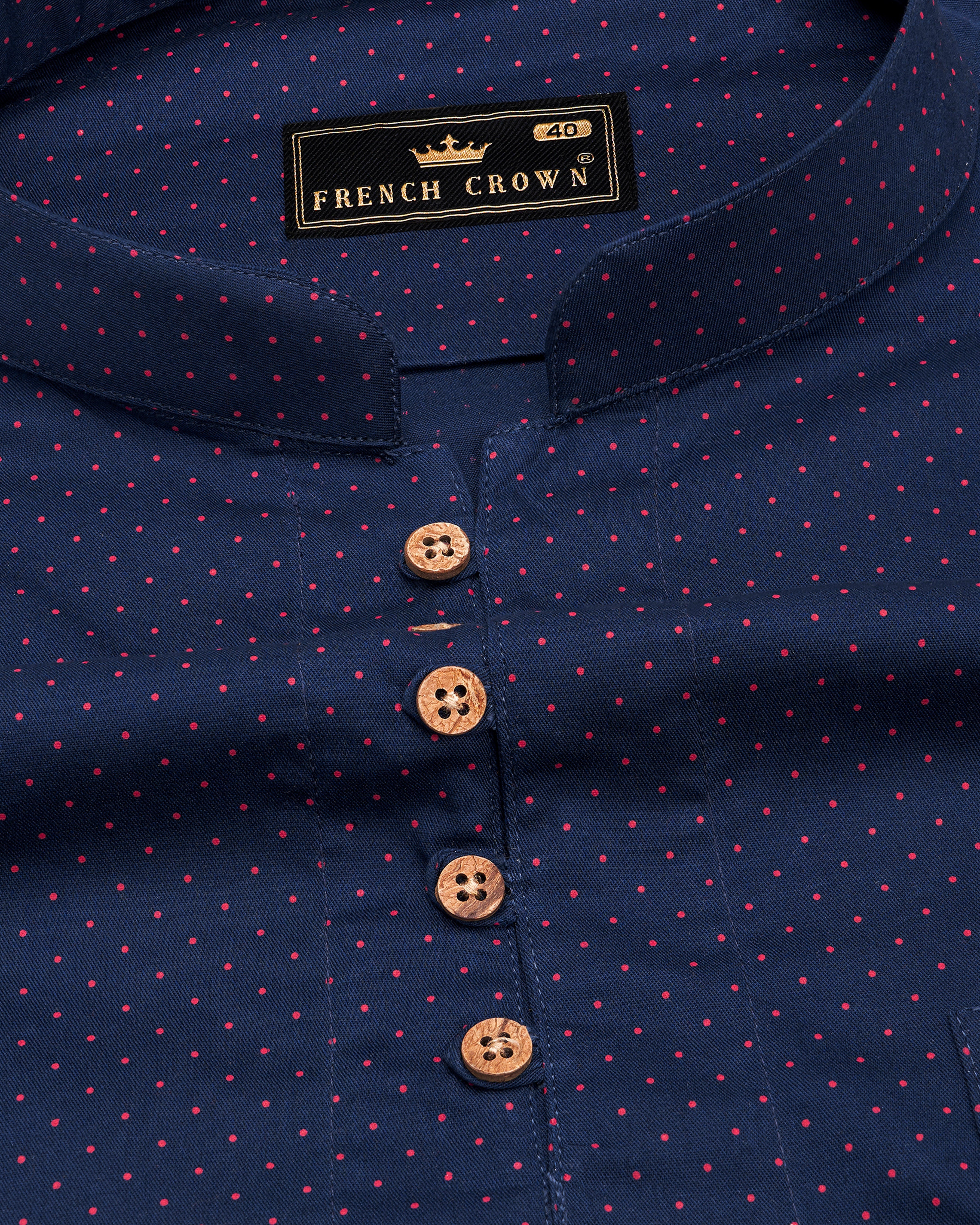 Zodiac Navy Blue with Jasper Red Printed Super Soft Premium Cotton Kurta Shirt 9636-KS-38,9636-KS-H-38,9636-KS-39,9636-KS-H-39,9636-KS-40,9636-KS-H-40,9636-KS-42,9636-KS-H-42,9636-KS-44,9636-KS-H-44,9636-KS-46,9636-KS-H-46,9636-KS-48,9636-KS-H-48,9636-KS-50,9636-KS-H-50,9636-KS-52,9636-KS-H-52