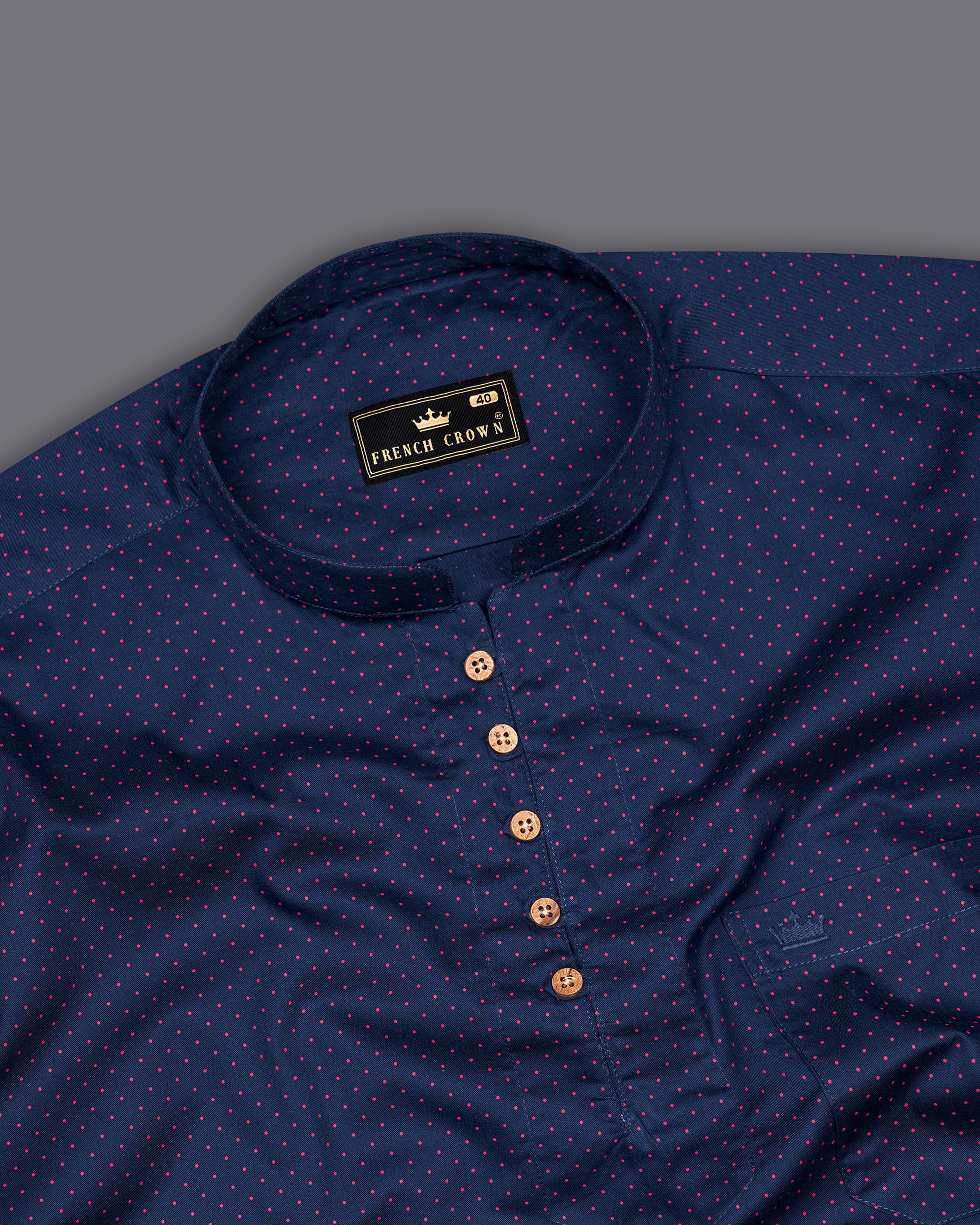 Zodiac Navy Blue with Jasper Red Printed Super Soft Premium Cotton Kurta Shirt 9636-KS-38,9636-KS-H-38,9636-KS-39,9636-KS-H-39,9636-KS-40,9636-KS-H-40,9636-KS-42,9636-KS-H-42,9636-KS-44,9636-KS-H-44,9636-KS-46,9636-KS-H-46,9636-KS-48,9636-KS-H-48,9636-KS-50,9636-KS-H-50,9636-KS-52,9636-KS-H-52