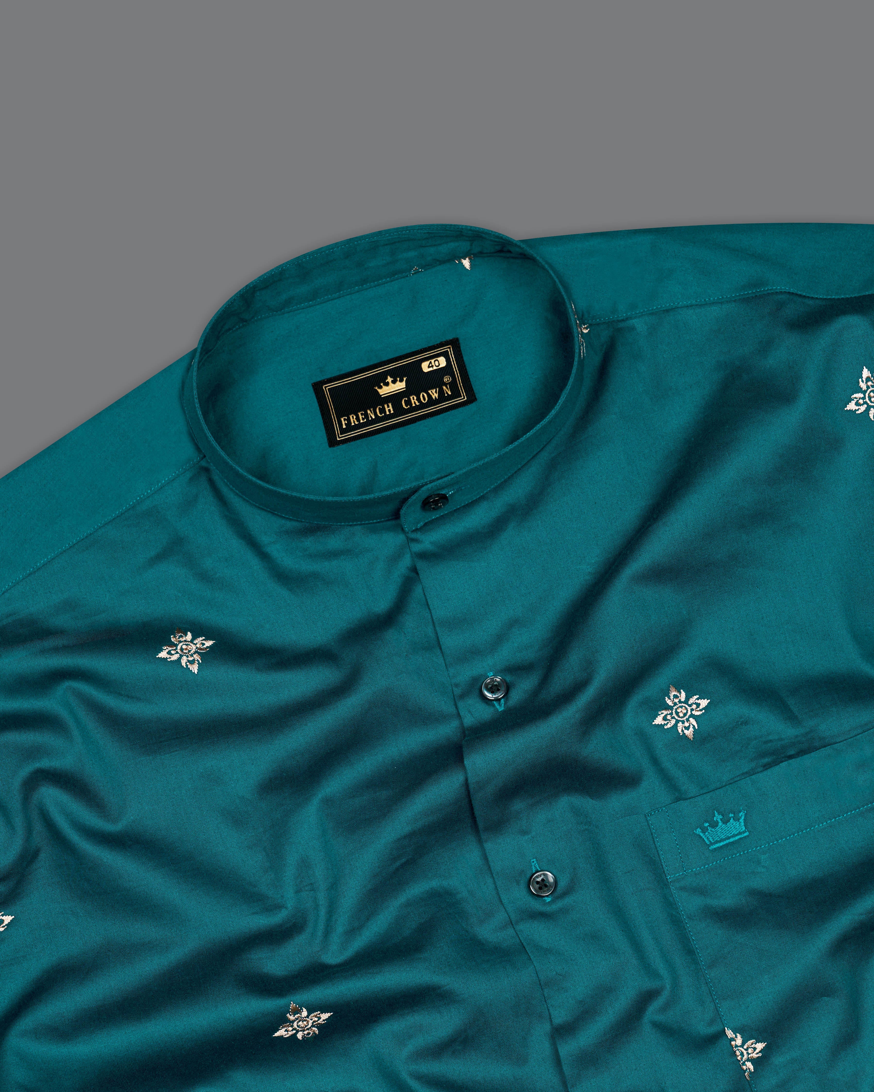 Sherpa Blue Embroidered Super Soft Premium Cotton Shirt 9704-M-BLK-38, 9704-M-BLK-H-38, 9704-M-BLK-39, 9704-M-BLK-H-39, 9704-M-BLK-40, 9704-M-BLK-H-40, 9704-M-BLK-42, 9704-M-BLK-H-42, 9704-M-BLK-44, 9704-M-BLK-H-44, 9704-M-BLK-46, 9704-M-BLK-H-46, 9704-M-BLK-48, 9704-M-BLK-H-48, 9704-M-BLK-50, 9704-M-BLK-H-50, 9704-M-BLK-52, 9704-M-BLK-H-52