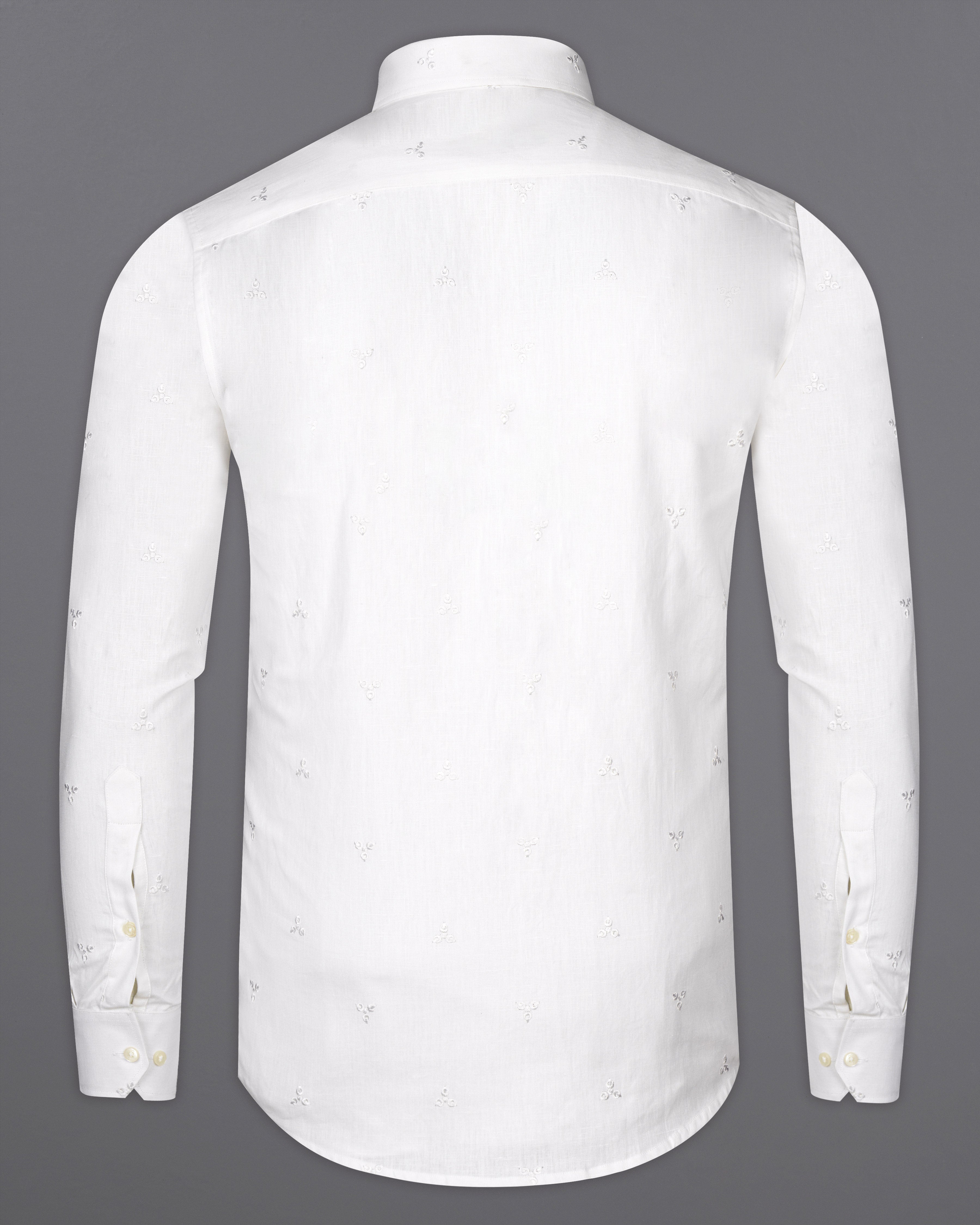 Bright White Embroidered Luxurious Linen Shirt 9721-38, 9721-H-38, 9721-39, 9721-H-39, 9721-40, 9721-H-40, 9721-42, 9721-H-42, 9721-44, 9721-H-44, 9721-46, 9721-H-46, 9721-48, 9721-H-48, 9721-50, 9721-H-50, 9721-52, 9721-H-52