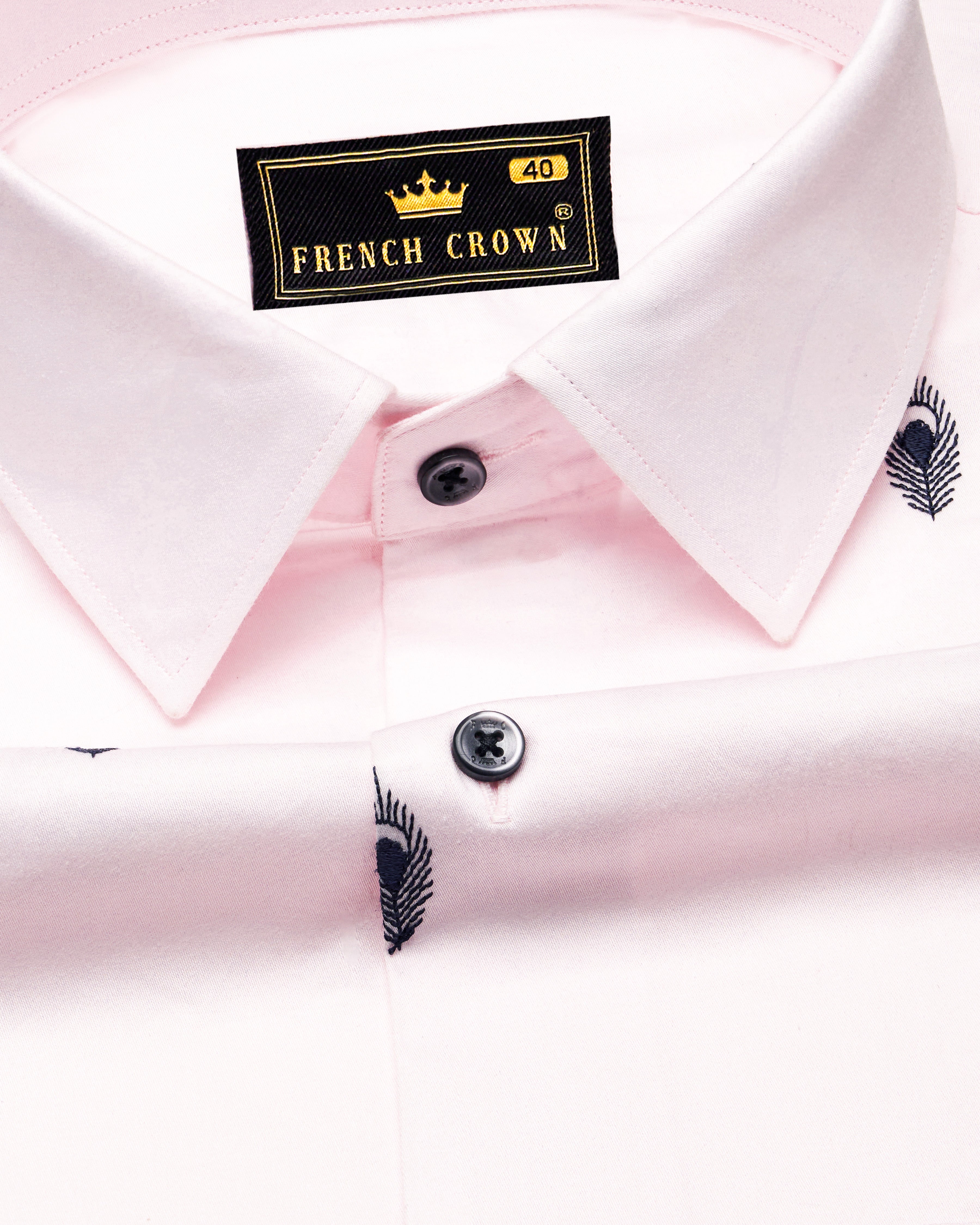 Desert Storm Peach Feather Textured Super Soft Premium Cotton Shirt 9734-BLK-38, 9734-BLK-H-38, 9734-BLK-39, 9734-BLK-H-39, 9734-BLK-40, 9734-BLK-H-40, 9734-BLK-42, 9734-BLK-H-42, 9734-BLK-44, 9734-BLK-H-44, 9734-BLK-46, 9734-BLK-H-46, 9734-BLK-48, 9734-BLK-H-48, 9734-BLK-50, 9734-BLK-H-50, 9734-BLK-52, 9734-BLK-H-52