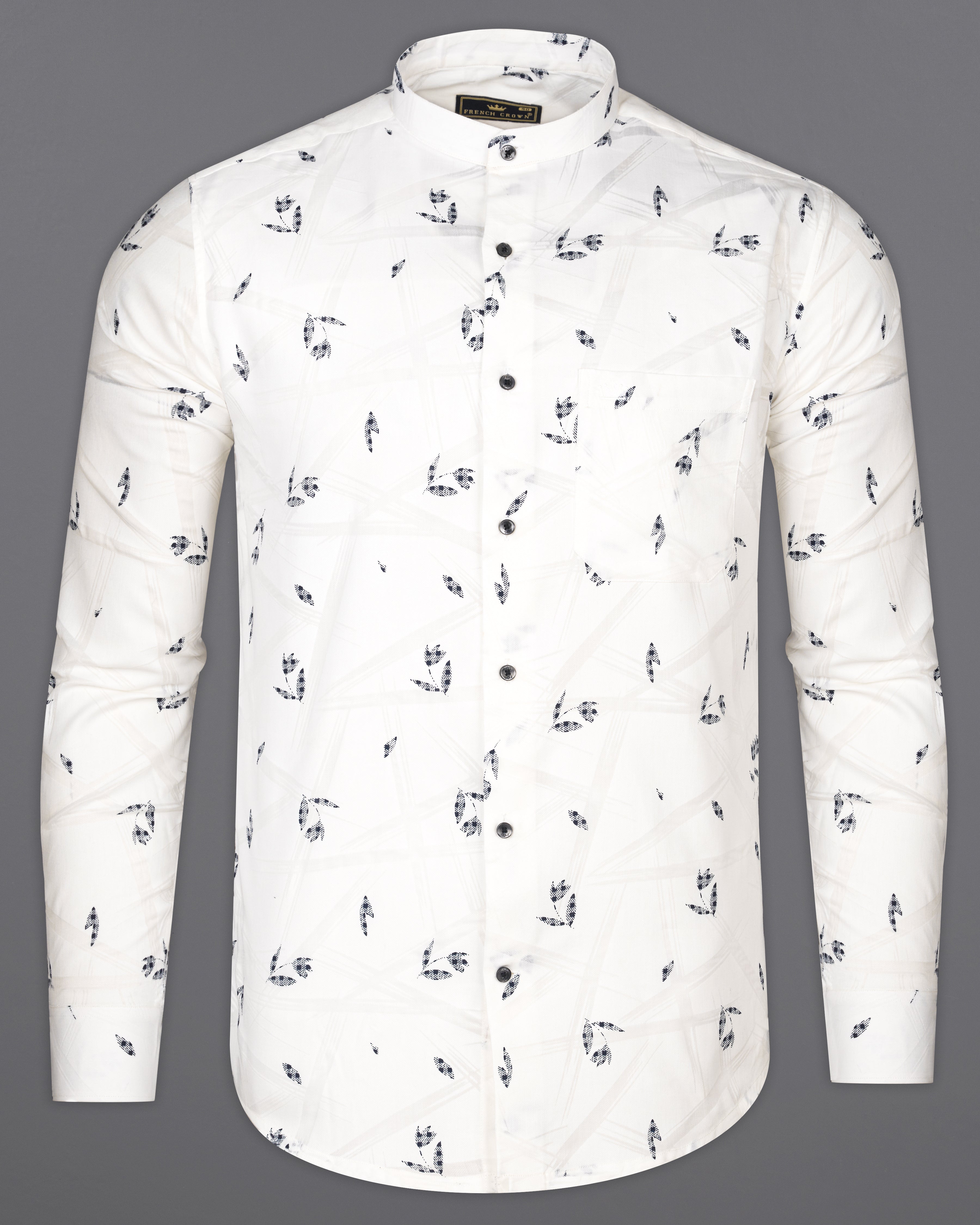 Bright White Leaves Dobby Textured Premium Giza Cotton Shirt 9761-M-BLK-38, 9761-M-BLK-H-38, 9761-M-BLK-39, 9761-M-BLK-H-39, 9761-M-BLK-40, 9761-M-BLK-H-40, 9761-M-BLK-42, 9761-M-BLK-H-42, 9761-M-BLK-44, 9761-M-BLK-H-44, 9761-M-BLK-46, 9761-M-BLK-H-46, 9761-M-BLK-48, 9761-M-BLK-H-48, 9761-M-BLK-50, 9761-M-BLK-H-50, 9761-M-BLK-52, 9761-M-BLK-H-52