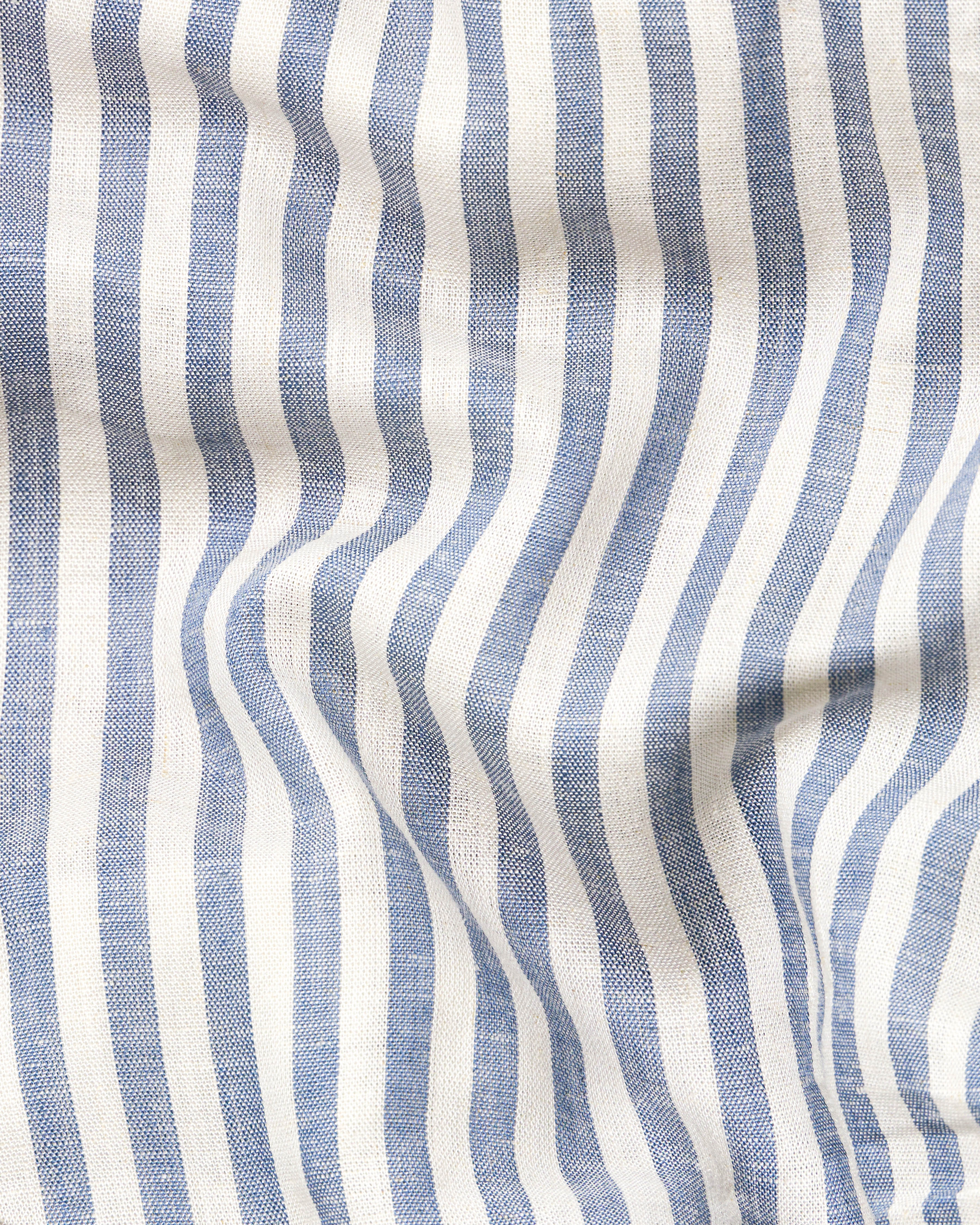 Heather Blue and Off White Striped Luxurious Linen Shirt 9768-CA-38, 9768-CA-H-38, 9768-CA-39, 9768-CA-H-39, 9768-CA-40, 9768-CA-H-40, 9768-CA-42, 9768-CA-H-42, 9768-CA-44, 9768-CA-H-44, 9768-CA-46, 9768-CA-H-46, 9768-CA-48, 9768-CA-H-48, 9768-CA-50, 9768-CA-H-50, 9768-CA-52, 9768-CA-H-52