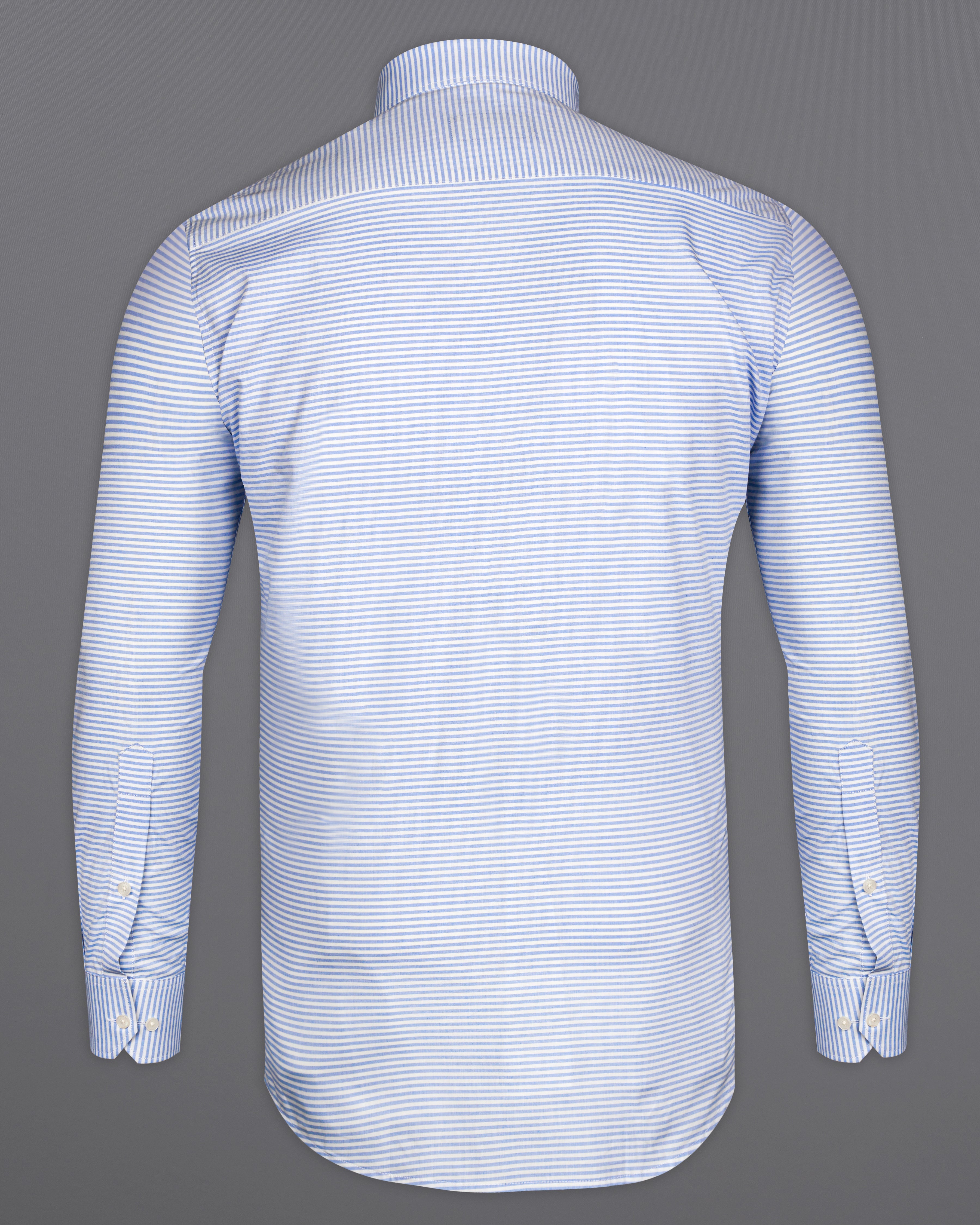 Danube Blue and White Striped Premium Cotton Shirt 9830-CA-38, 9830-CA-H-38, 9830-CA-39, 9830-CA-H-39, 9830-CA-40, 9830-CA-H-40, 9830-CA-42, 9830-CA-H-42, 9830-CA-44, 9830-CA-H-44, 9830-CA-46, 9830-CA-H-46, 9830-CA-48, 9830-CA-H-48, 9830-CA-50, 9830-CA-H-50, 9830-CA-52, 9830-CA-H-52