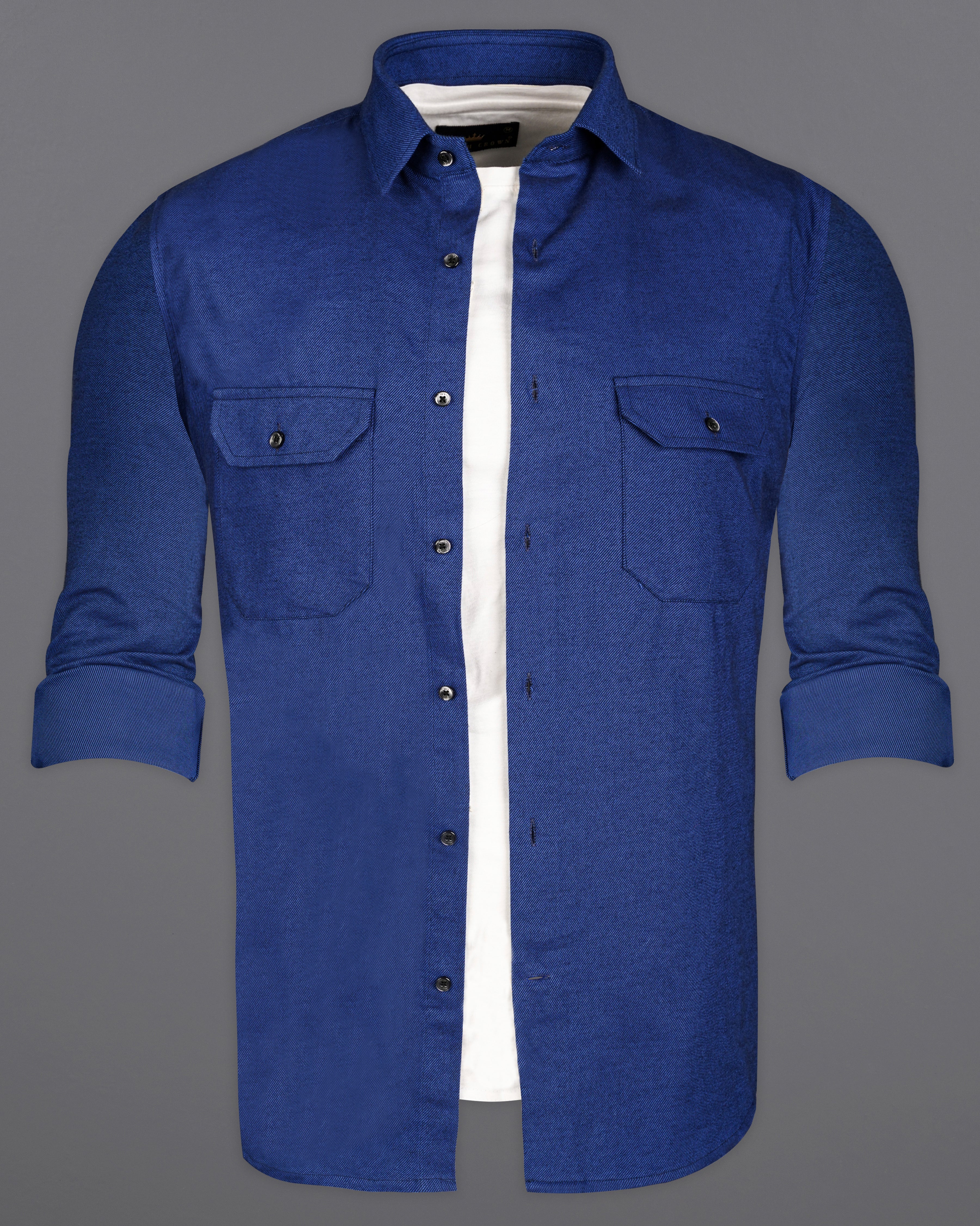 Astronaut Blue Flannel Designer Overshirt/Shacket 9844-OS-BLK-FP-38, 9844-OS-BLK-FP-H-38, 9844-OS-BLK-FP-39, 9844-OS-BLK-FP-H-39, 9844-OS-BLK-FP-40, 9844-OS-BLK-FP-H-40, 9844-OS-BLK-FP-42, 9844-OS-BLK-FP-H-42, 9844-OS-BLK-FP-44, 9844-OS-BLK-FP-H-44, 9844-OS-BLK-FP-46, 9844-OS-BLK-FP-H-46, 9844-OS-BLK-FP-48, 9844-OS-BLK-FP-H-48, 9844-OS-BLK-FP-50, 9844-OS-BLK-FP-H-50, 9844-OS-BLK-FP-52, 9844-OS-BLK-FP-H-52