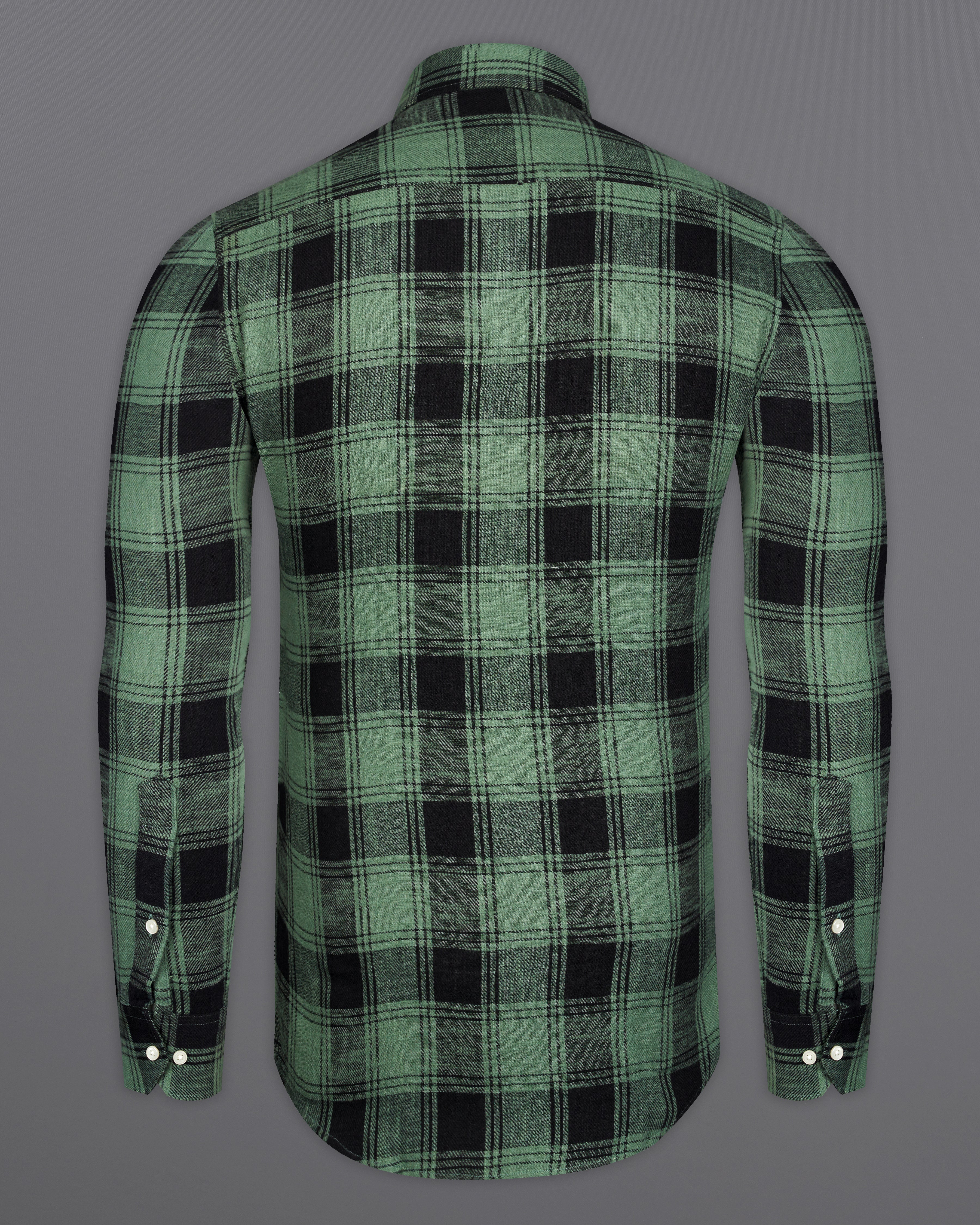 Oxley Green and Black Plaid Flannel Overshirt/Shacket 9883-OS-FP-38, 9883-OS-FP-H-38, 9883-OS-FP-39, 9883-OS-FP-H-39, 9883-OS-FP-40, 9883-OS-FP-H-40, 9883-OS-FP-42, 9883-OS-FP-H-42, 9883-OS-FP-44, 9883-OS-FP-H-44, 9883-OS-FP-46, 9883-OS-FP-H-46, 9883-OS-FP-48, 9883-OS-FP-H-48, 9883-OS-FP-50, 9883-OS-FP-H-50, 9883-OS-FP-52, 9883-OS-FP-H-52