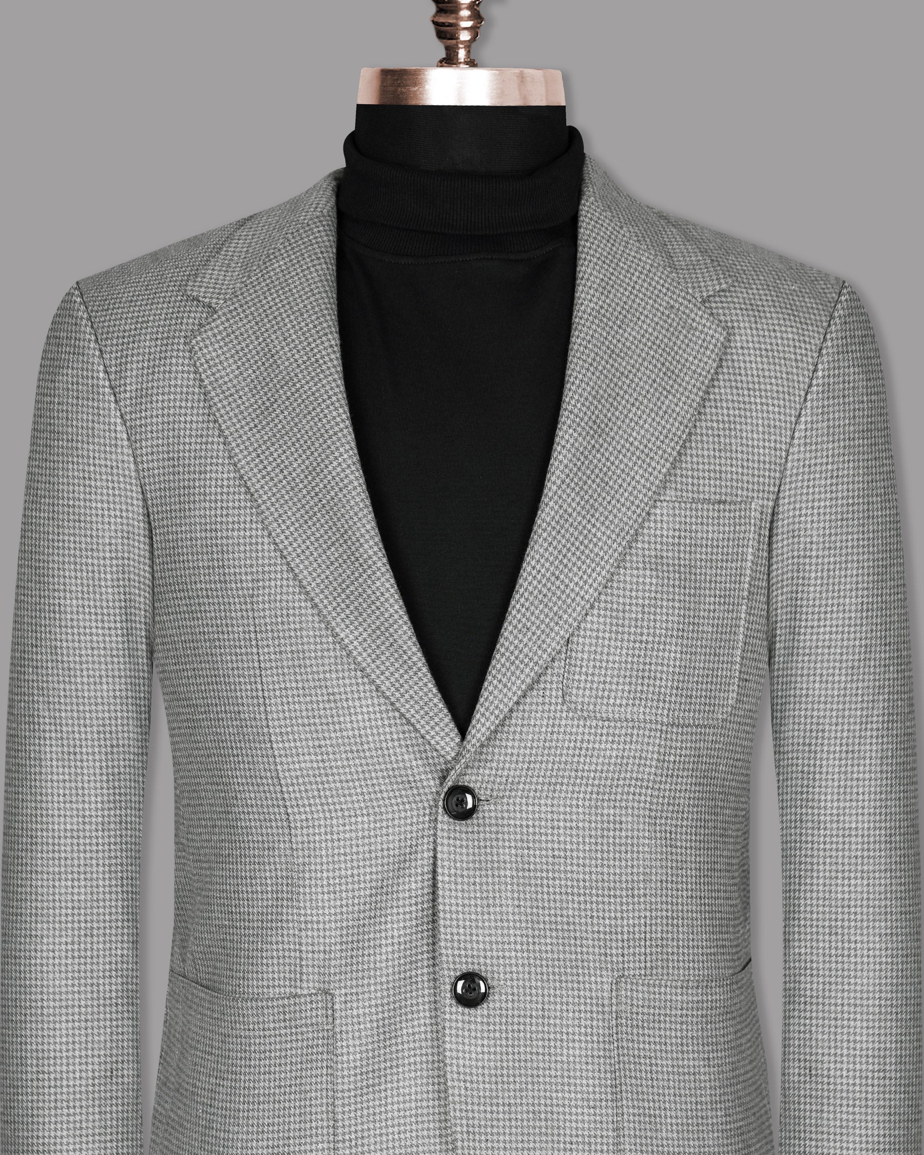 Aluminum Grey Houndstooth Sport Blazer BL1020-SB-PP-58, BL1020-SB-PP-36, BL1020-SB-PP-42, BL1020-SB-PP-44, BL1020-SB-PP-52, BL1020-SB-PP-60, BL1020-SB-PP-40, BL1020-SB-PP-54, BL1020-SB-PP-56, BL1020-SB-PP-38, BL1020-SB-PP-50, BL1020-SB-PP-46, BL1020-SB-PP-48