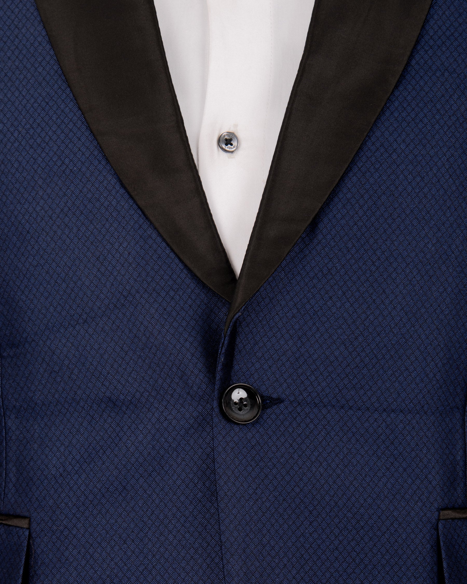 Port Gore Blue Subtle Textured Woolrich Tuxedo Blazer BL1273-BKL-42, BL1273-BKL-54, BL1273-BKL-56, BL1273-BKL-58, BL1273-BKL-36, BL1273-BKL-38, BL1273-BKL-40, BL1273-BKL-44, BL1273-BKL-46, BL1273-BKL-48, BL1273-BKL-50, BL1273-BKL-52, BL1273-BKL-60