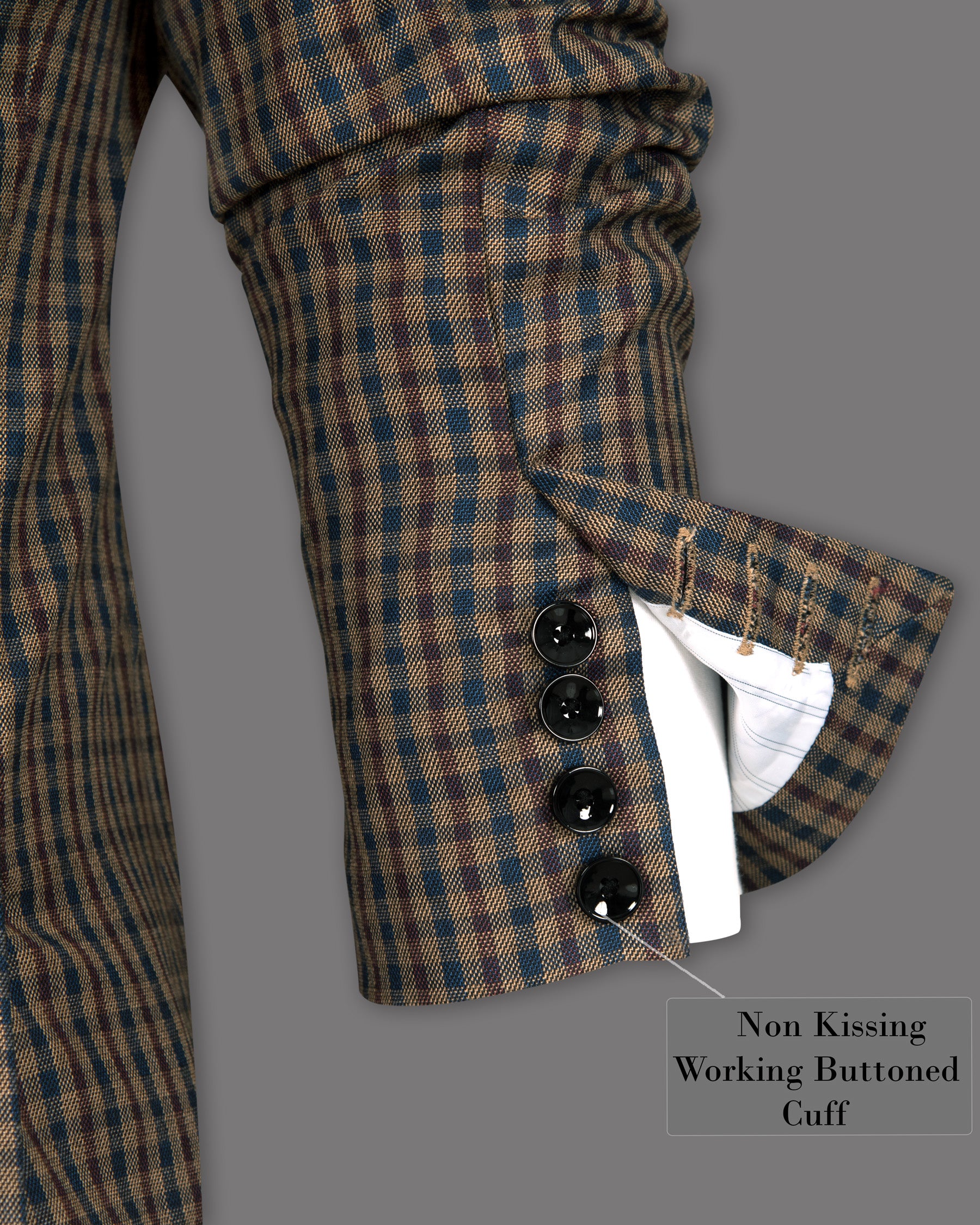 Givry and Blumine Gingham Woolrich Blazer BL1277-SB-PP-36, BL1277-SB-PP-38, BL1277-SB-PP-46, BL1277-SB-PP-58, BL1277-SB-PP-40, BL1277-SB-PP-42, BL1277-SB-PP-44, BL1277-SB-PP-48, BL1277-SB-PP-50, BL1277-SB-PP-52, BL1277-SB-PP-54, BL1277-SB-PP-56, BL1277-SB-PP-60