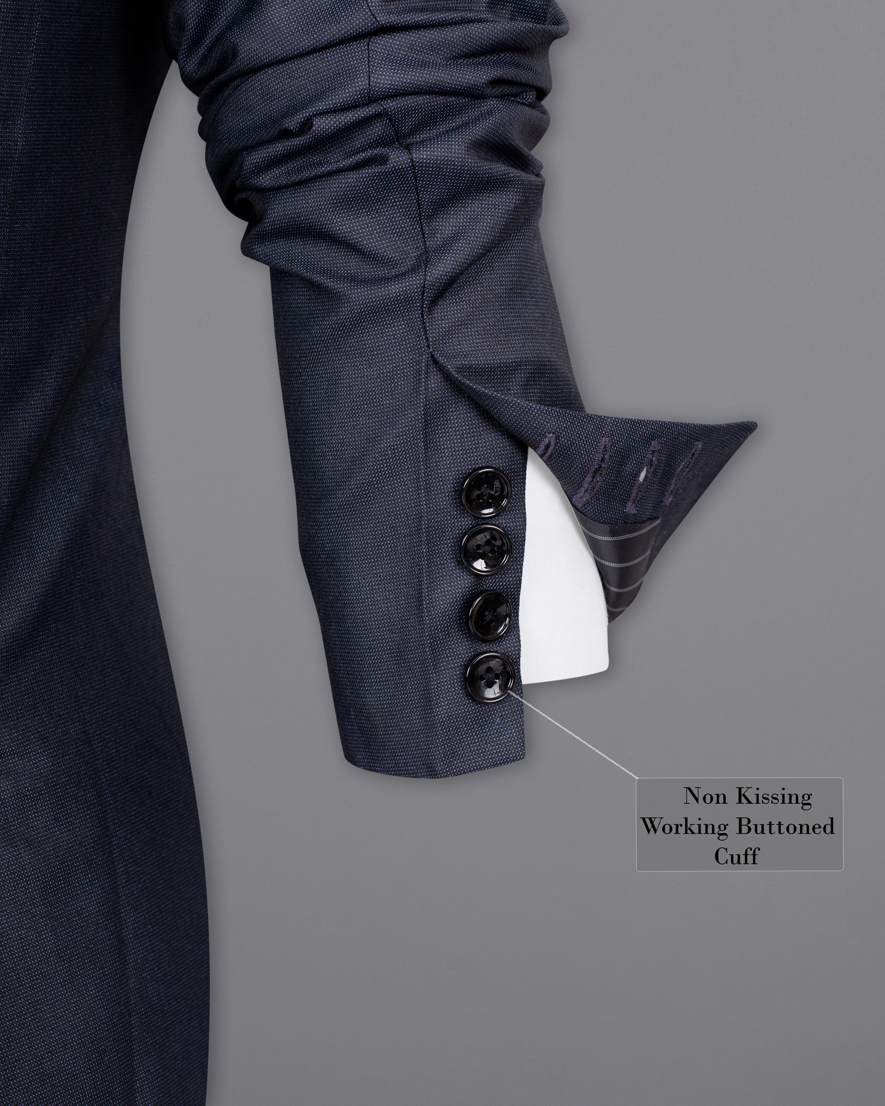 Tangaroa Blue Wool Rich Tuxedo Blazer BL1349-BKL-36, BL1349-BKL-38, BL1349-BKL-40, BL1349-BKL-42, BL1349-BKL-44, BL1349-BKL-46, BL1349-BKL-48, BL1349-BKL-50, BL1349-BKL-52, BL1349-BKL-54, BL1349-BKL-56, BL1349-BKL-58, BL1349-BKL-60