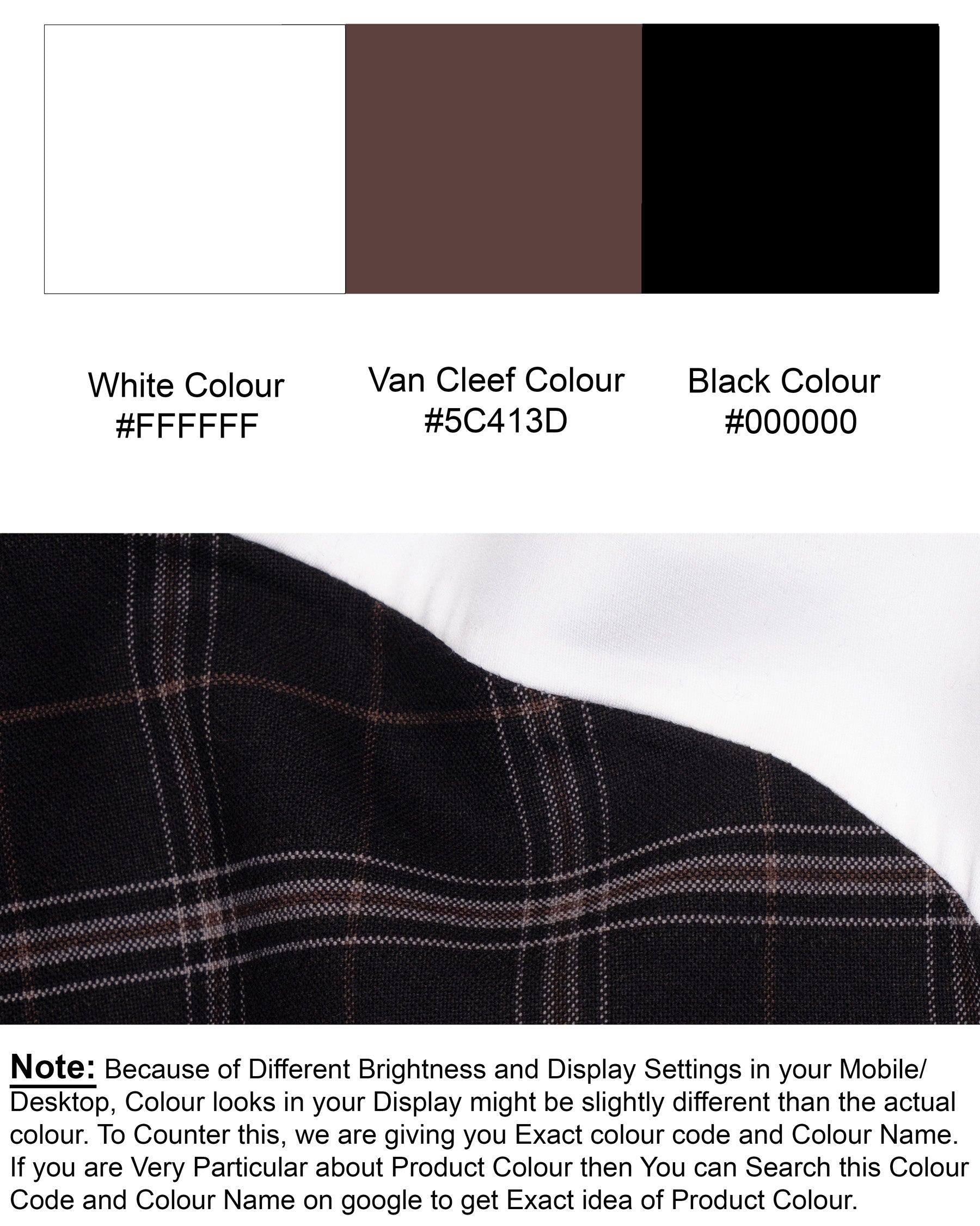 Jade black windowpane wirh White Wool Rich Designer Blazer BL1485-D26-36, BL1485-D26-38, BL1485-D26-40, BL1485-D26-42, BL1485-D26-44, BL1485-D26-46, BL1485-D26-48, BL1485-D26-50, BL1485-D26-52, BL1485-D26-54, BL1485-D26-56, BL1485-D26-58, BL1485-D26-60b