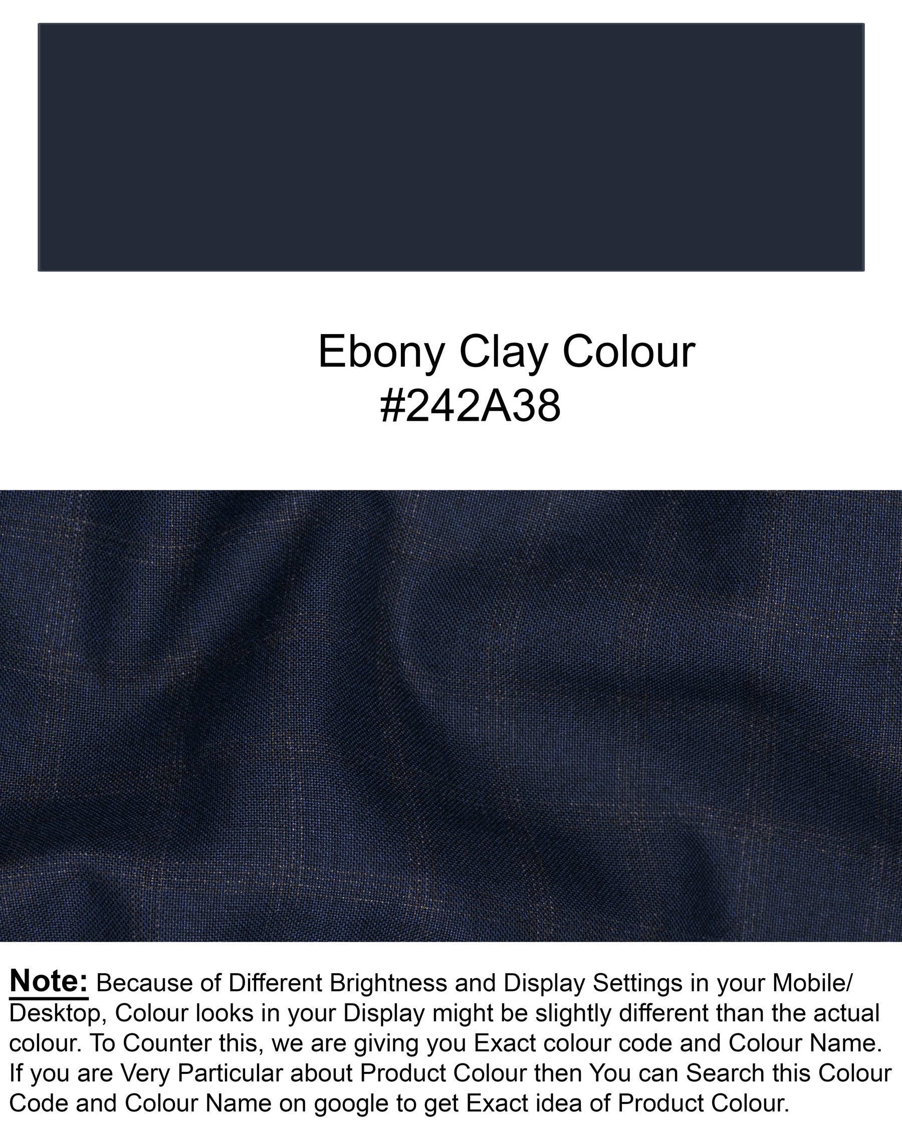 Ebony Clay Windowpane Wool Rich Sports Blazer