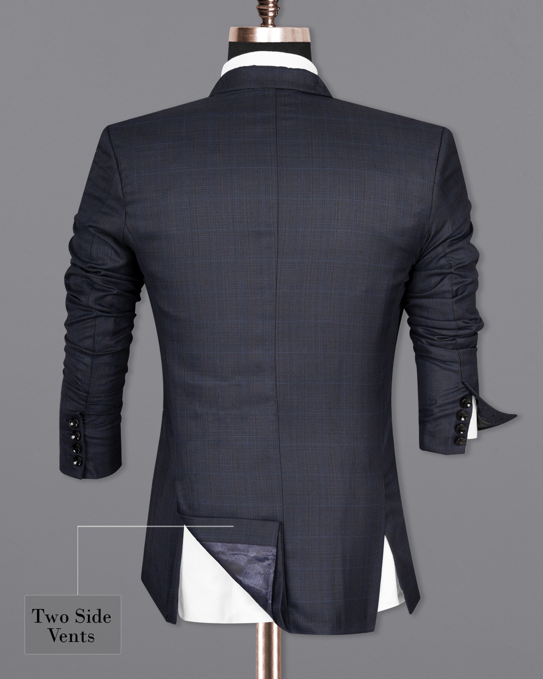 Vulcan Blue Wool Rich Sports Blazer