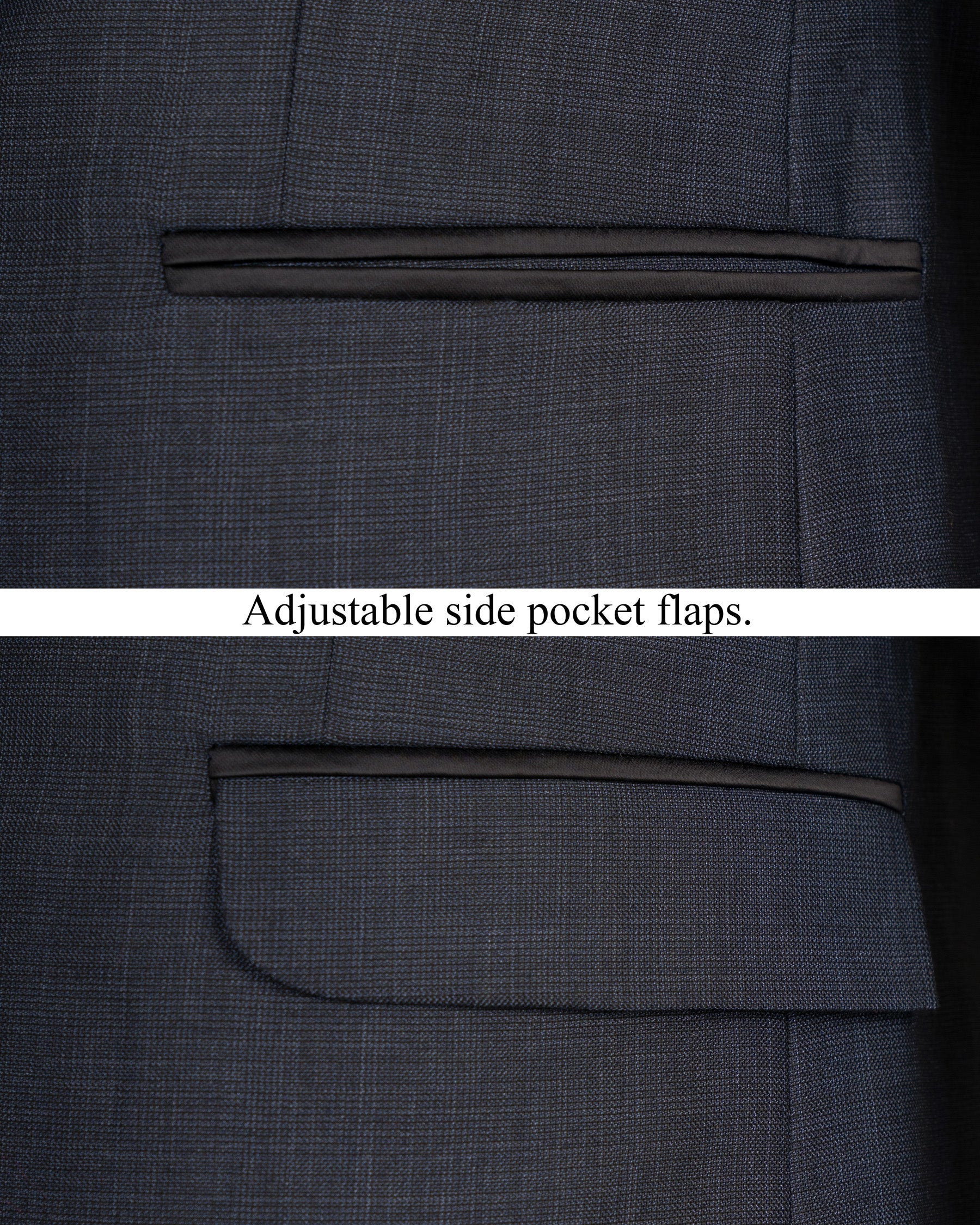 Midnight Express Plaid Woolrich Tuxedo Blazer BL1476-BKL-D4-36,BL1476-BKL-D4-38,BL1476-BKL-D4-40,BL1476-BKL-D4-42,BL1476-BKL-D4-44,BL1476-BKL-D4-46,BL1476-BKL-D4-48,BL1476-BKL-D4-50,BL1476-BKL-D4-52,BL1476-BKL-D4-54,BL1476-BKL-D4-56,BL1476-BKL-D4-58,BL1476-BKL-D4-60