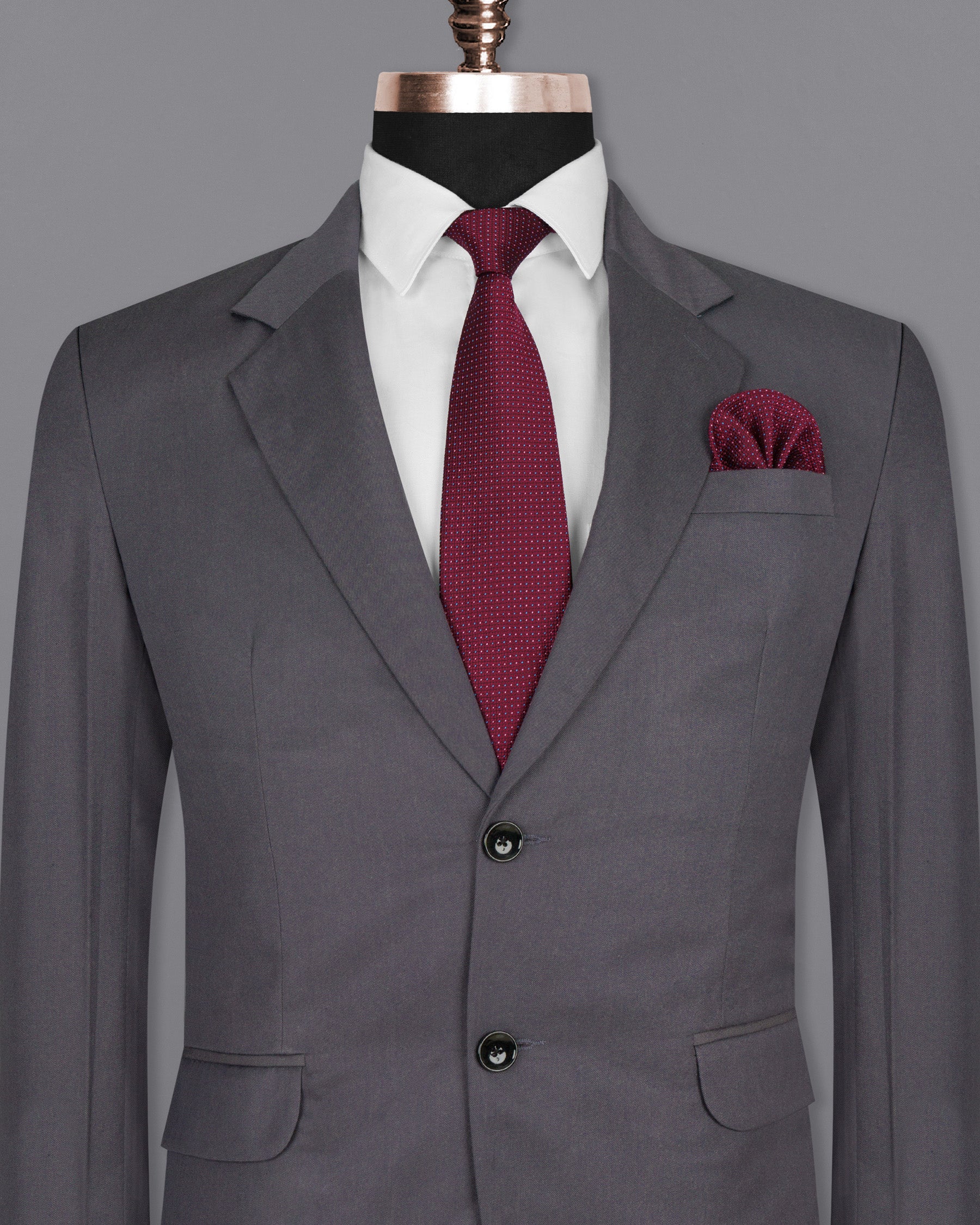 Mulled Grey Wool Rich Blazer BL1493-SB-36, BL1493-SB-38, BL1493-SB-40, BL1493-SB-42, BL1493-SB-44, BL1493-SB-46, BL1493-SB-48, BL1493-SB-50, BL1493-SB-52, BL1493-SB-54, BL1493-SB-56, BL1493-SB-58, BL1493-SB-60
