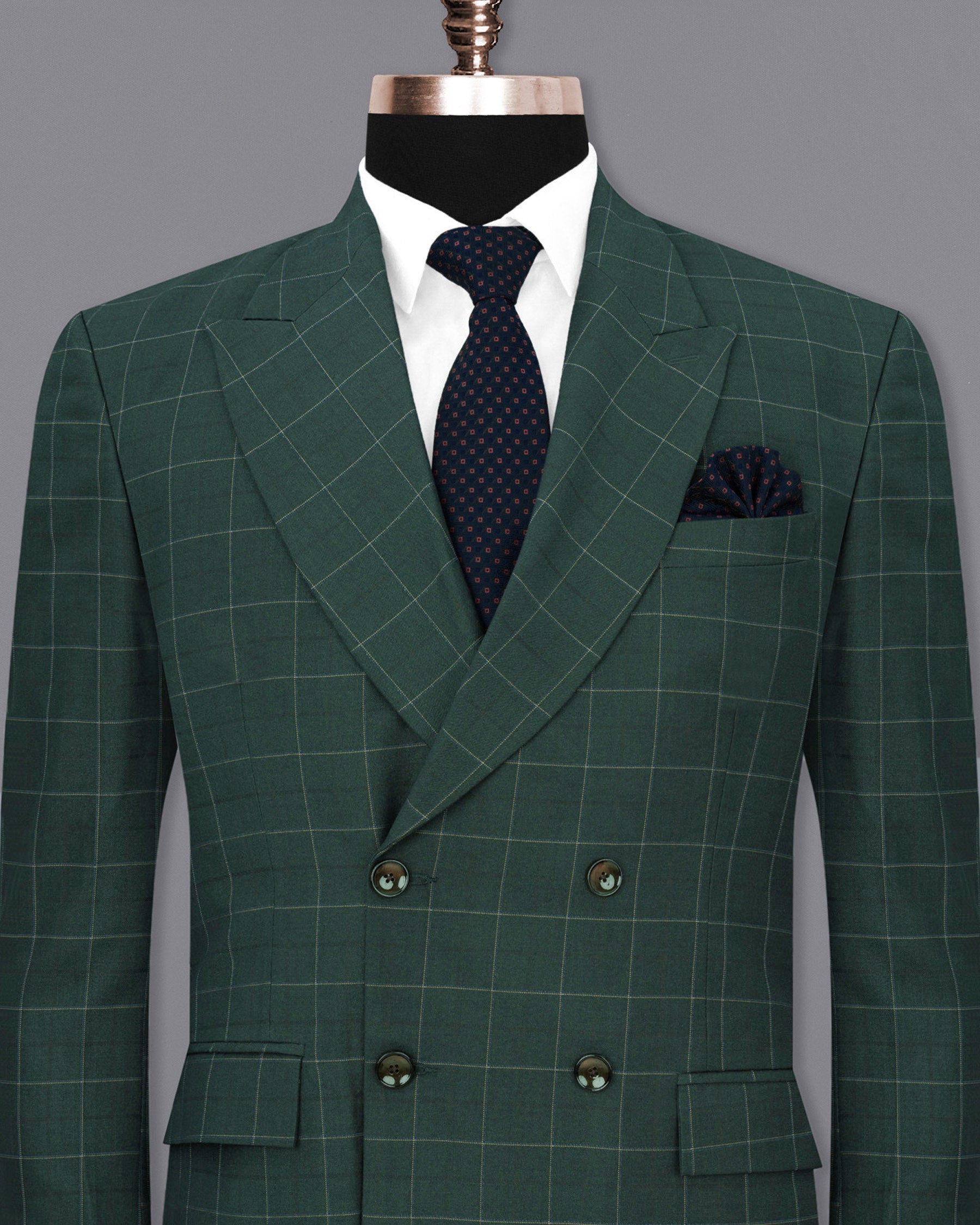 Lunar Green Super fine windowpane Double Breasted Woolrich Blazer BL1624-DB-4B-36, BL1624-DB-4B-38, BL1624-DB-4B-40, BL1624-DB-4B-42, BL1624-DB-4B-44, BL1624-DB-4B-46, BL1624-DB-4B-48, BL1624-DB-4B-50, BL1624-DB-4B-52, BL1624-DB-4B-54, BL1624-DB-4B-56, BL1624-DB-4B-58, BL1624-DB-4B-60