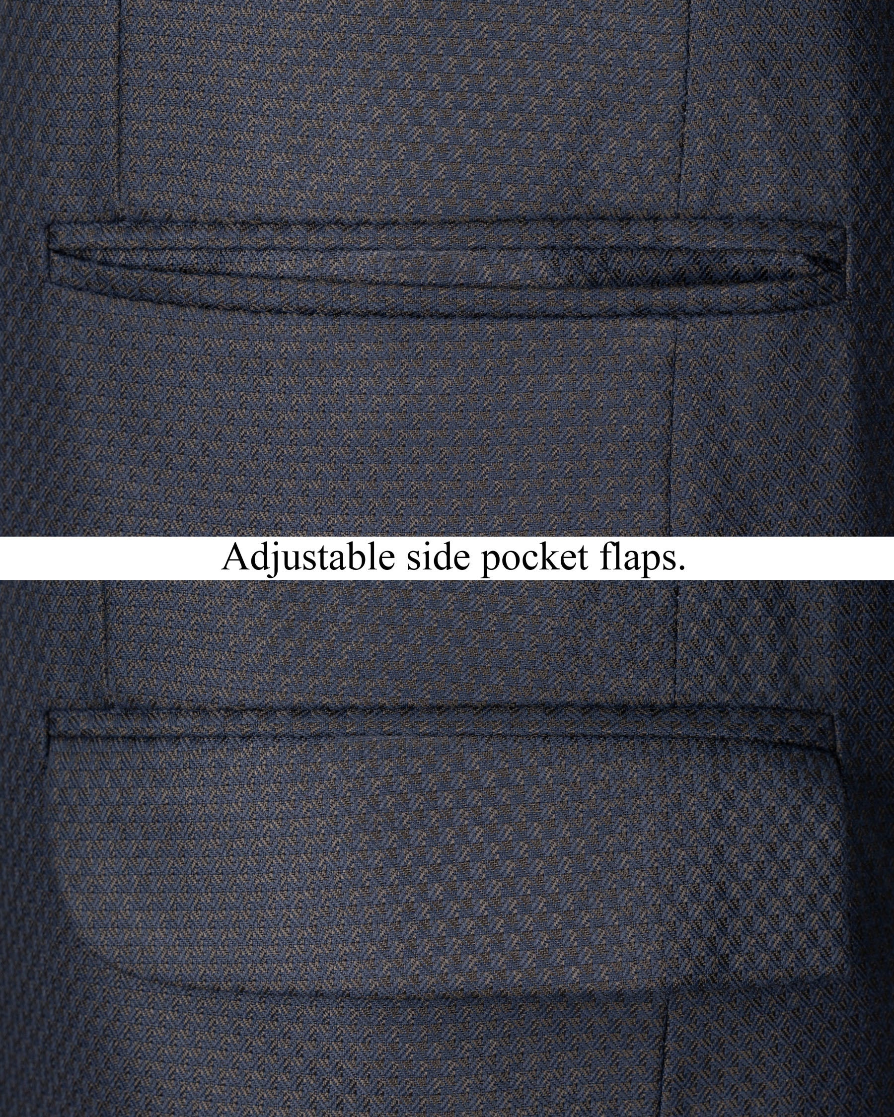 Limed Spruce Geometric Textured Cross Buttoned Bandhgala Blazer BL1775-CBG-36, BL1775-CBG-38, BL1775-CBG-40, BL1775-CBG-42, BL1775-CBG-44, BL1775-CBG-46, BL1775-CBG-48, BL1775-CBG-50, BL1775-CBG-52, BL1775-CBG-54, BL1775-CBG-56, BL1775-CBG-58, BL1775-CBG-60