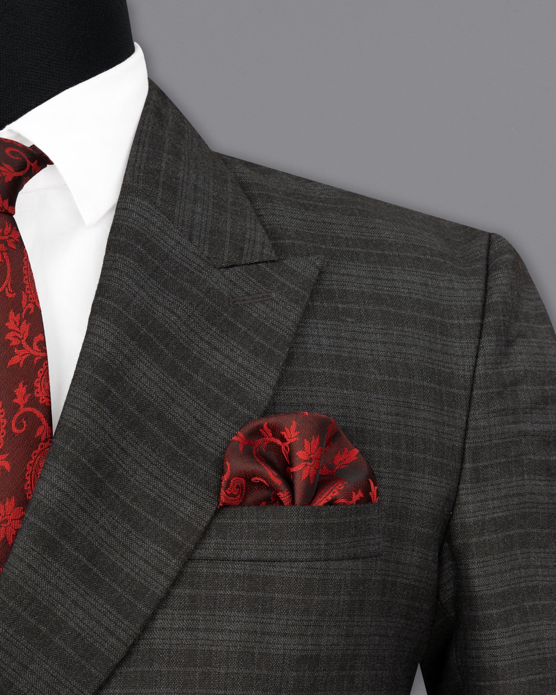 Iridium Grey Subtle Plaid Double Breasted Blazer BL1782-DB-36, BL1782-DB-38, BL1782-DB-40, BL1782-DB-42, BL1782-DB-44, BL1782-DB-46, BL1782-DB-48, BL1782-DB-50, BL1782-DB-52, BL1782-DB-54, BL1782-DB-56, BL1782-DB-58, BL1782-DB-60