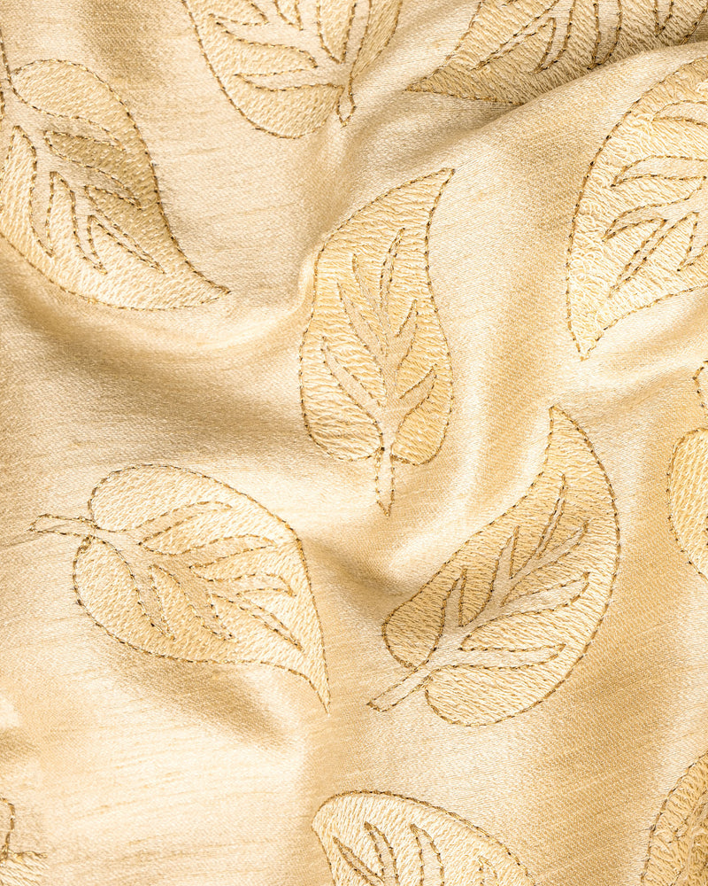 Light Apricot Leaves Embroidery Textured Cross Buttoned Bandhgala Designer Blazer BL1800-CBG-36, BL1800-CBG-38, BL1800-CBG-40, BL1800-CBG-42, BL1800-CBG-44, BL1800-CBG-46, BL1800-CBG-48, BL1800-CBG-50, BL1800-CBG-52, BL1800-CBG-54, BL1800-CBG-56, BL1800-CBG-58, BL1800-CBG-60