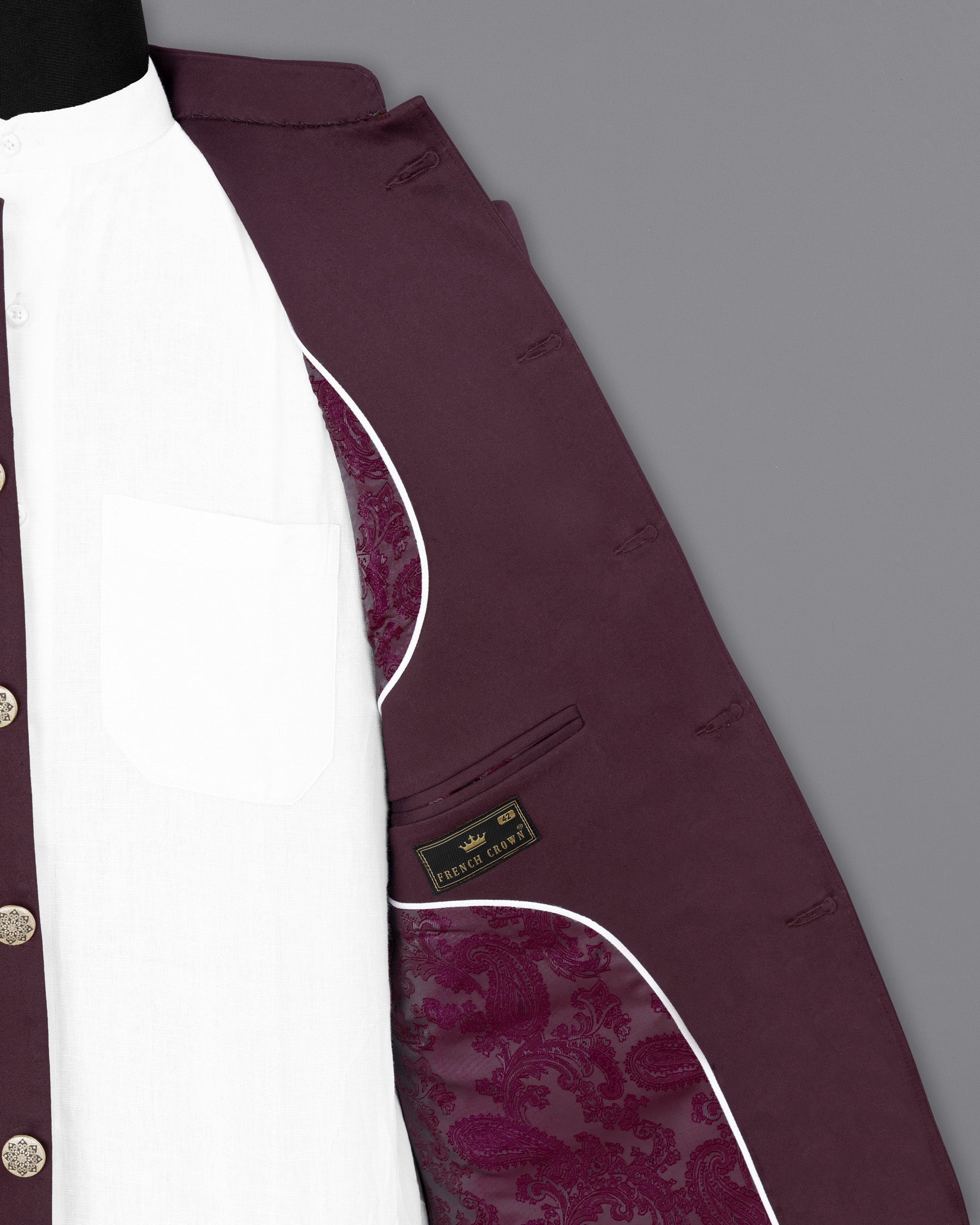 Thunder Bandhgala Sports Premium Cotton Blazer