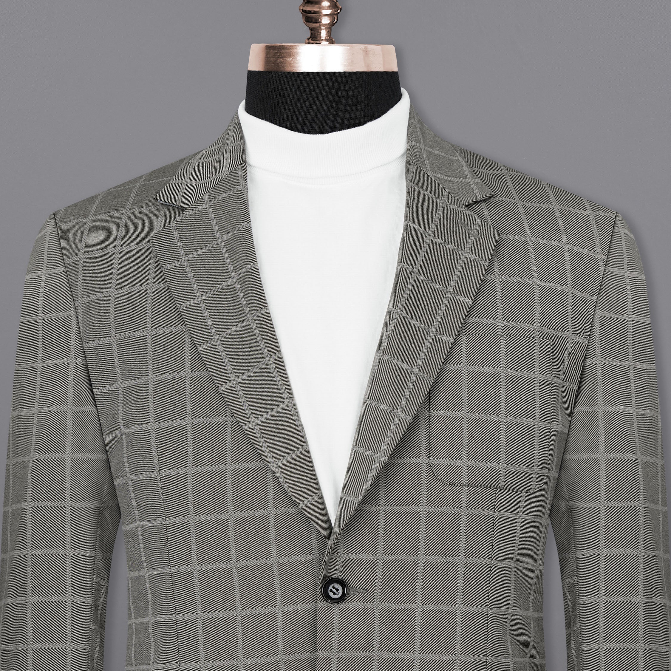 Hurricane Windowpane Single Breasted Sports Blazer BL1857-SB-PP-36, BL1857-SB-PP-38, BL1857-SB-PP-40, BL1857-SB-PP-42, BL1857-SB-PP-44, BL1857-SB-PP-46, BL1857-SB-PP-48, BL1857-SB-PP-50, BL1857-SB-PP-52, BL1857-SB-PP-54, BL1857-SB-PP-56, BL1857-SB-PP-58, BL1857-SB-PP-60