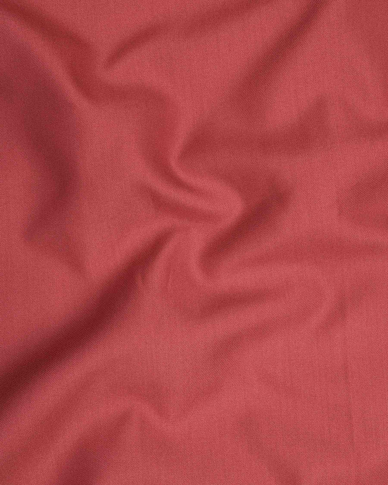 Chestnut Red Bandhgala Designer Sports Blazer