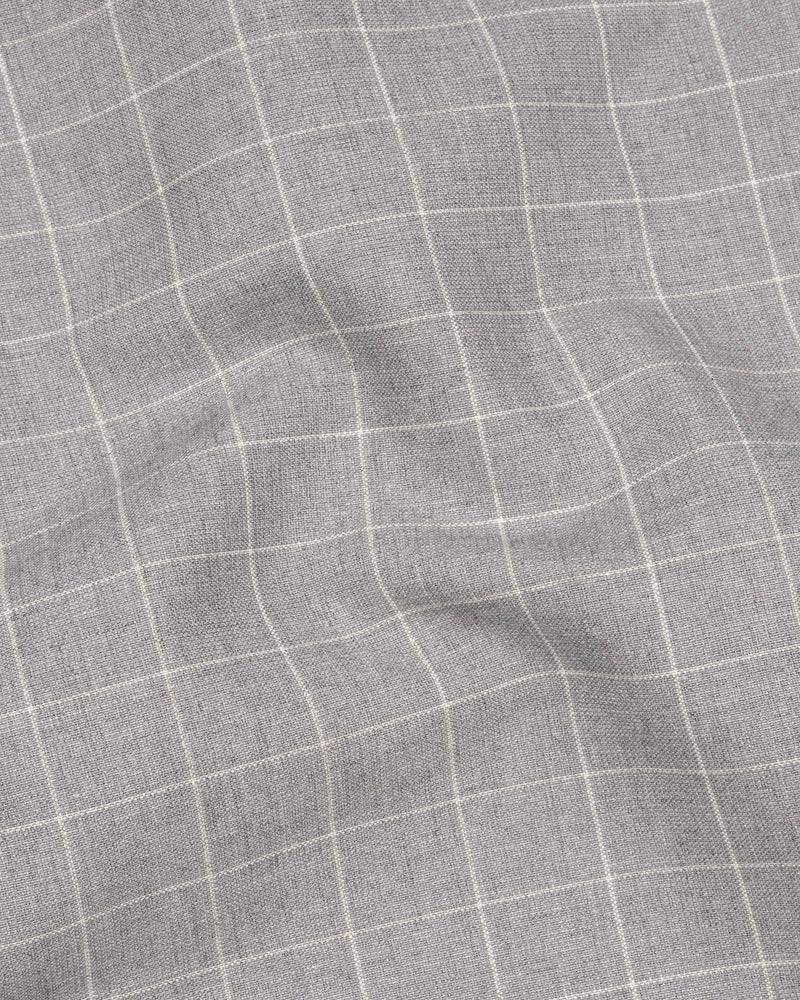 Hurricane Gray Windowpane Double Breasted Blazer BL1924-DB-36,BL1924-DB-38,BL1924-DB-40,BL1924-DB-42,BL1924-DB-44,BL1924-DB-46,BL1924-DB-48,BL1924-DB-50,BL1924-DB-52,BL1924-DB-54,BL1924-DB-56,BL1924-DB-58,BL1924-DB-60
