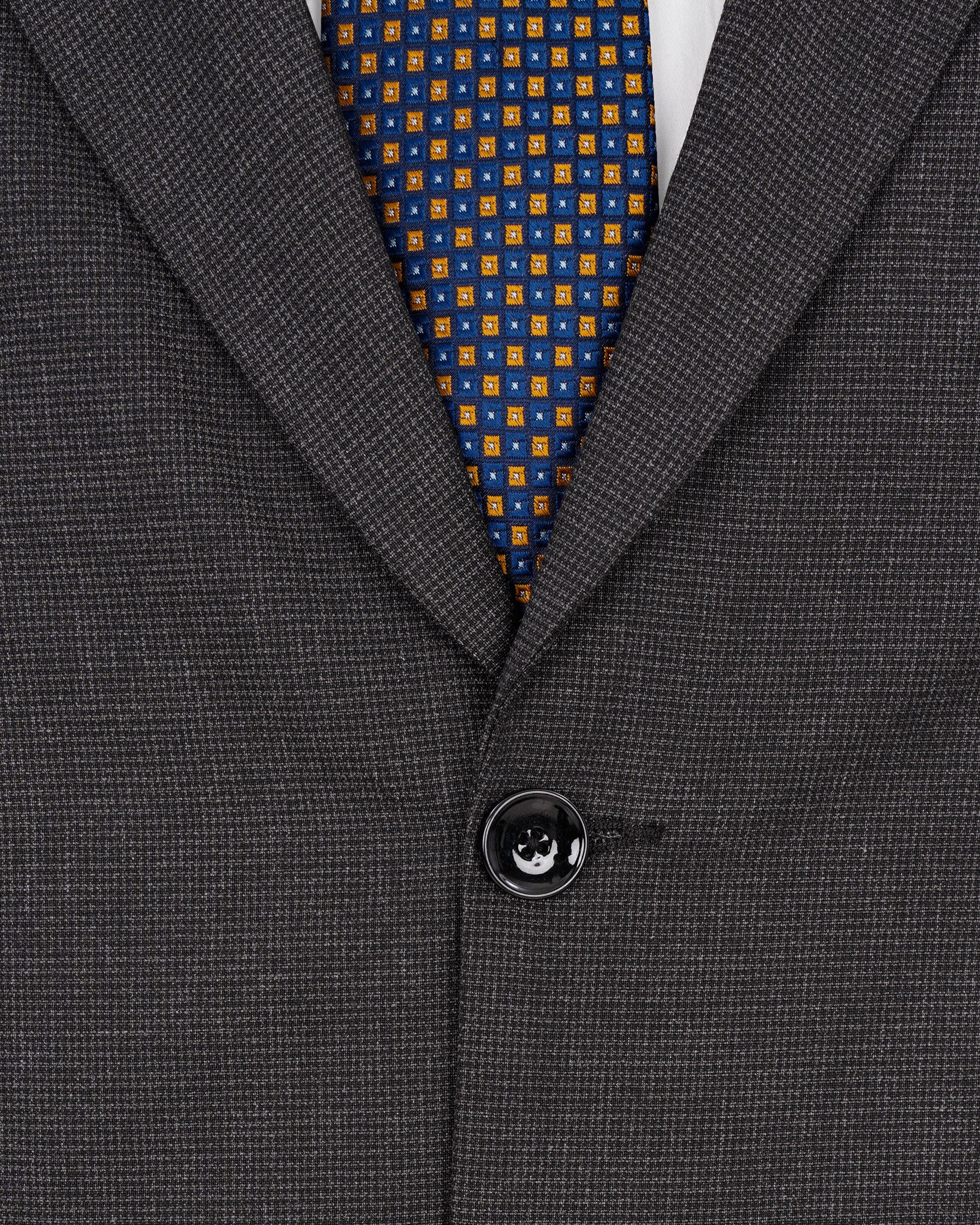 Baltic Sea Grey Textured Blazer BL1925-SB-36,BL1925-SB-38,BL1925-SB-40,BL1925-SB-42,BL1925-SB-44,BL1925-SB-46,BL1925-SB-48,BL1925-SB-50,BL1925-SB-52,BL1925-SB-54,BL1925-SB-56,BL1925-SB-58,BL1925-SB-60