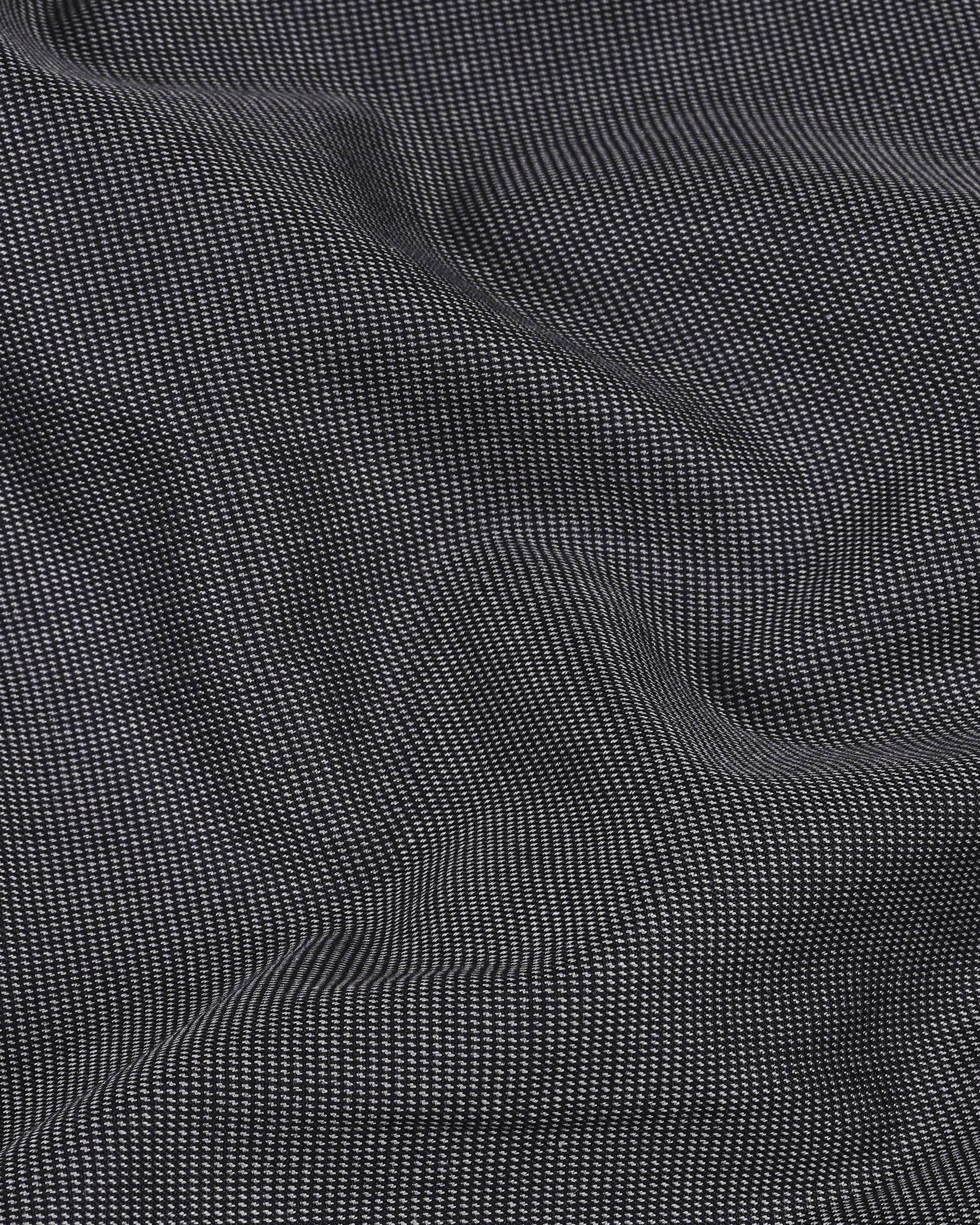 Gunmetal Gray Cross Buttoned Bandhgala Premium Cotton Blazer BL1959-CBG2-36, BL1959-CBG2-38, BL1959-CBG2-40, BL1959-CBG2-42, BL1959-CBG2-44, BL1959-CBG2-46, BL1959-CBG2-48, BL1959-CBG2-50, BL1959-CBG2-52, BL1959-CBG2-54, BL1959-CBG2-56, BL1959-CBG2-58, BL1959-CBG2-60
