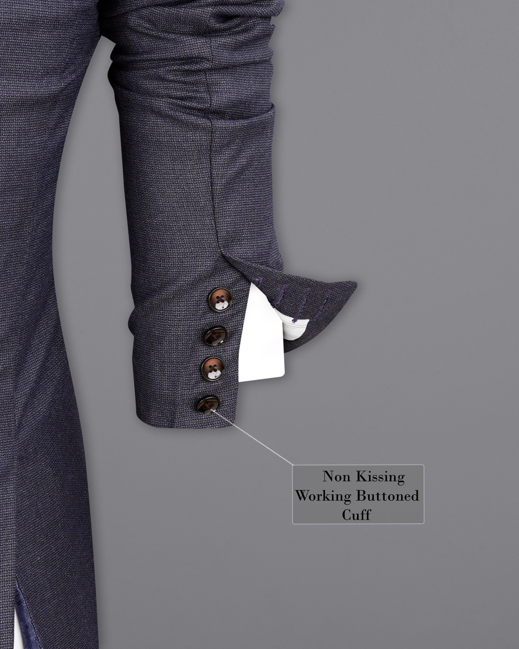 Scarpa Flow Gray Double Breasted Sports Blazer BL1979-DB-PP-36, BL1979-DB-PP-38, BL1979-DB-PP-40, BL1979-DB-PP-42, BL1979-DB-PP-44, BL1979-DB-PP-46, BL1979-DB-PP-48, BL1979-DB-PP-50, BL1979-DB-PP-52, BL1979-DB-PP-54, BL1979-DB-PP-56, BL1979-DB-PP-58, BL1979-DB-PP-60