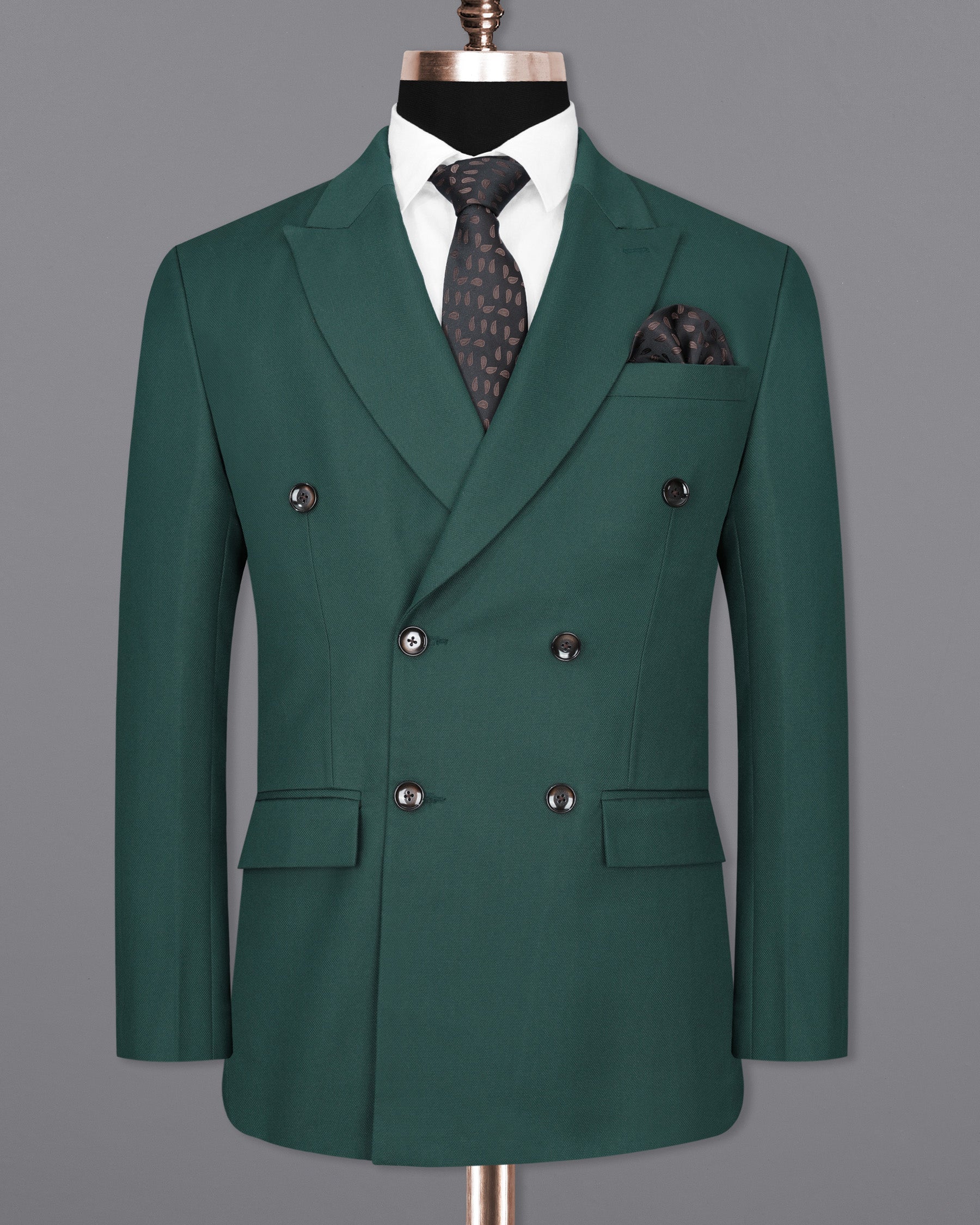 Limed Spruce Green Double Breasted Blazer BL2007-DB-36, BL2007-DB-38, BL2007-DB-40, BL2007-DB-42, BL2007-DB-44, BL2007-DB-46, BL2007-DB-48, BL2007-DB-50, BL2007-DB-52, BL2007-DB-54, BL2007-DB-56, BL2007-DB-58, BL2007-DB-60