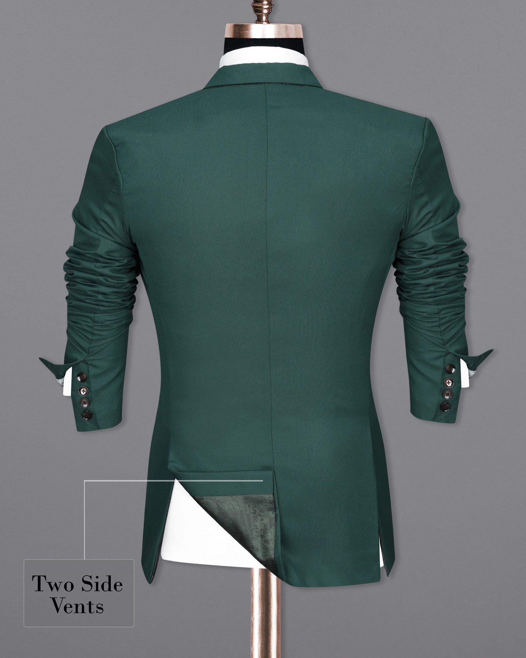 Limed Spruce Green Double Breasted Blazer BL2007-DB-36, BL2007-DB-38, BL2007-DB-40, BL2007-DB-42, BL2007-DB-44, BL2007-DB-46, BL2007-DB-48, BL2007-DB-50, BL2007-DB-52, BL2007-DB-54, BL2007-DB-56, BL2007-DB-58, BL2007-DB-60
