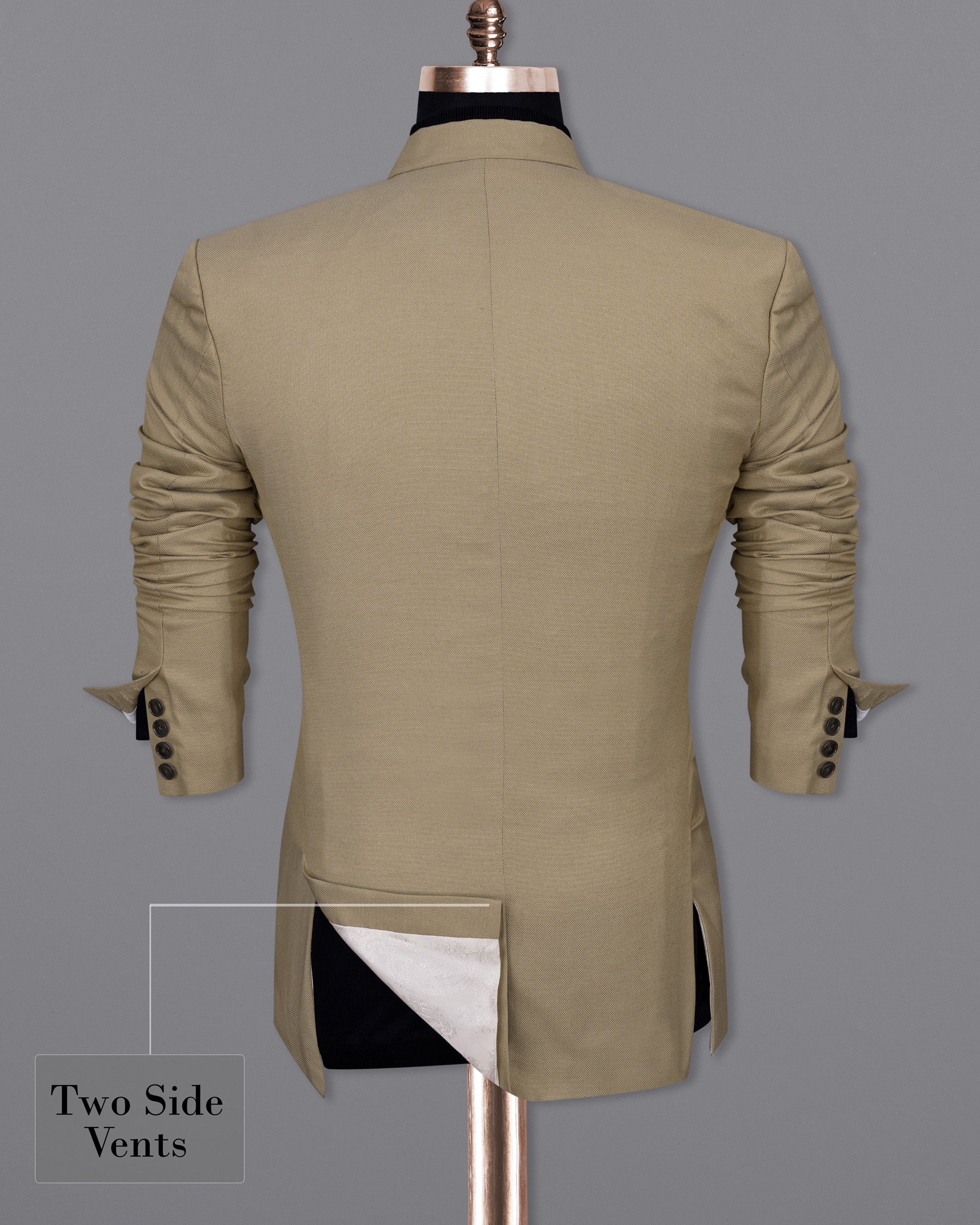 Tallow Brown Double Breasted Blazer BL2026-DB-36, BL2026-DB-38, BL2026-DB-40, BL2026-DB-42, BL2026-DB-44, BL2026-DB-46, BL2026-DB-48, BL2026-DB-50, BL2026-DB-52, BL2026-DB-54, BL2026-DB-56, BL2026-DB-58, BL2026-DB-60