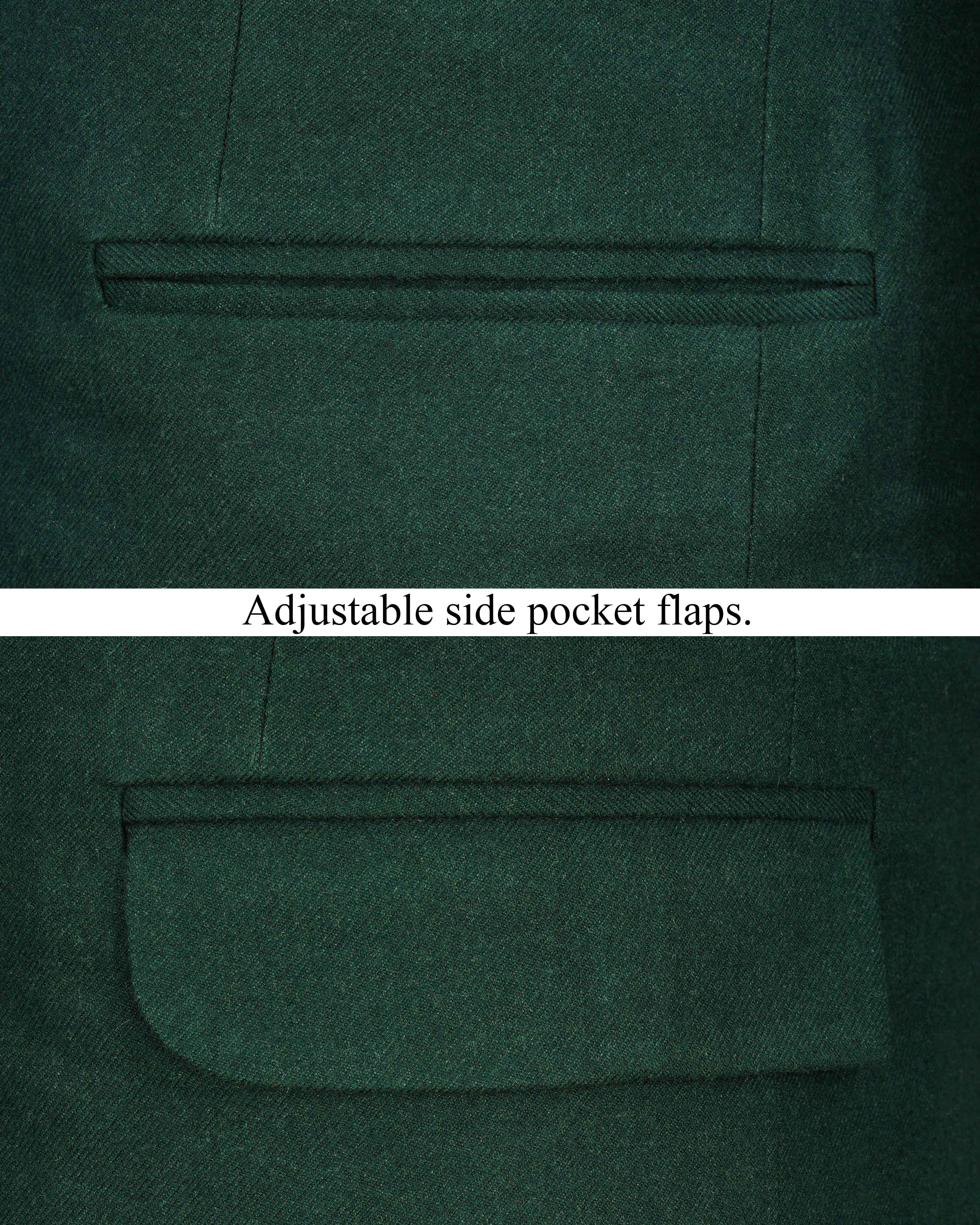 Celtic Green Single Breasted Blazer BL2069-SB-36, BL2069-SB-38, BL2069-SB-40, BL2069-SB-42, BL2069-SB-44, BL2069-SB-46, BL2069-SB-48, BL2069-SB-50, BL2069-SB-52, BL2069-SB-54, BL2069-SB-56, BL2069-SB-58, BL2069-SB-60