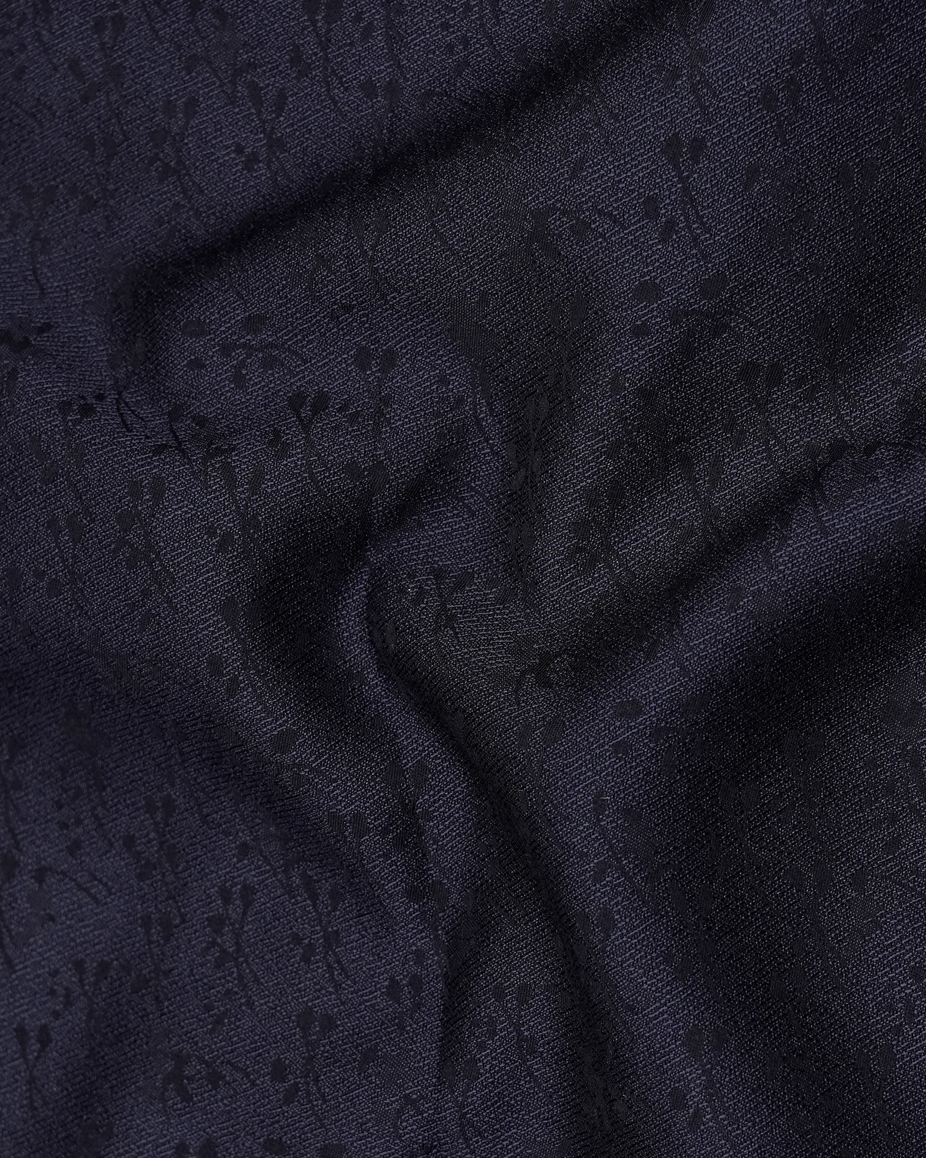 Bleached Cedar Navy Blue Ditzy Textured With Black Lapel Tuxedo Blazer BL2104-BKL-36, BL2104-BKL-38, BL2104-BKL-40, BL2104-BKL-42, BL2104-BKL-44, BL2104-BKL-46, BL2104-BKL-48, BL2104-BKL-50, BL2104-BKL-52, BL2104-BKL-54, BL2104-BKL-56, BL2104-BKL-58, BL2104-BKL-60