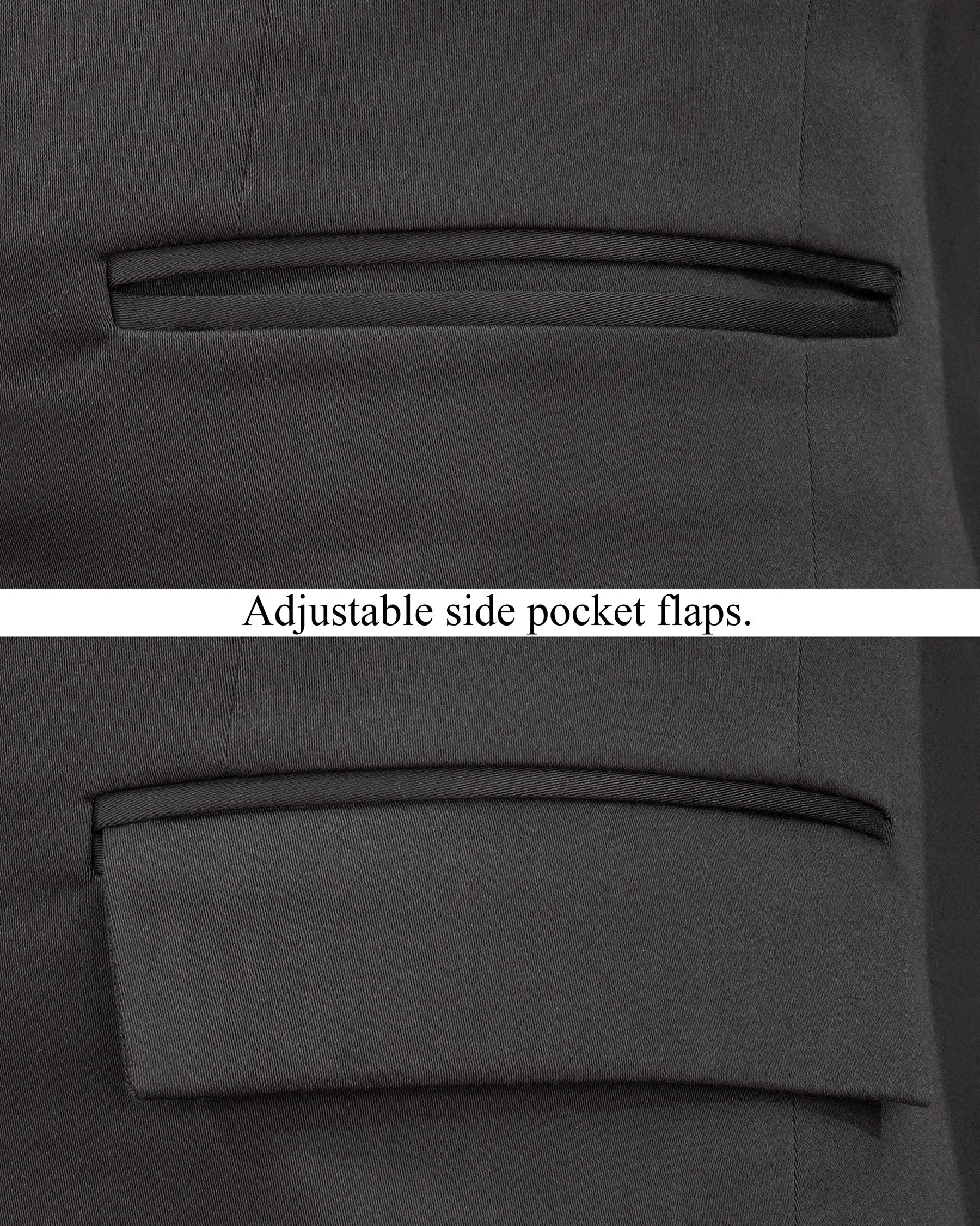 Piano Gray Premium Cotton Blazer